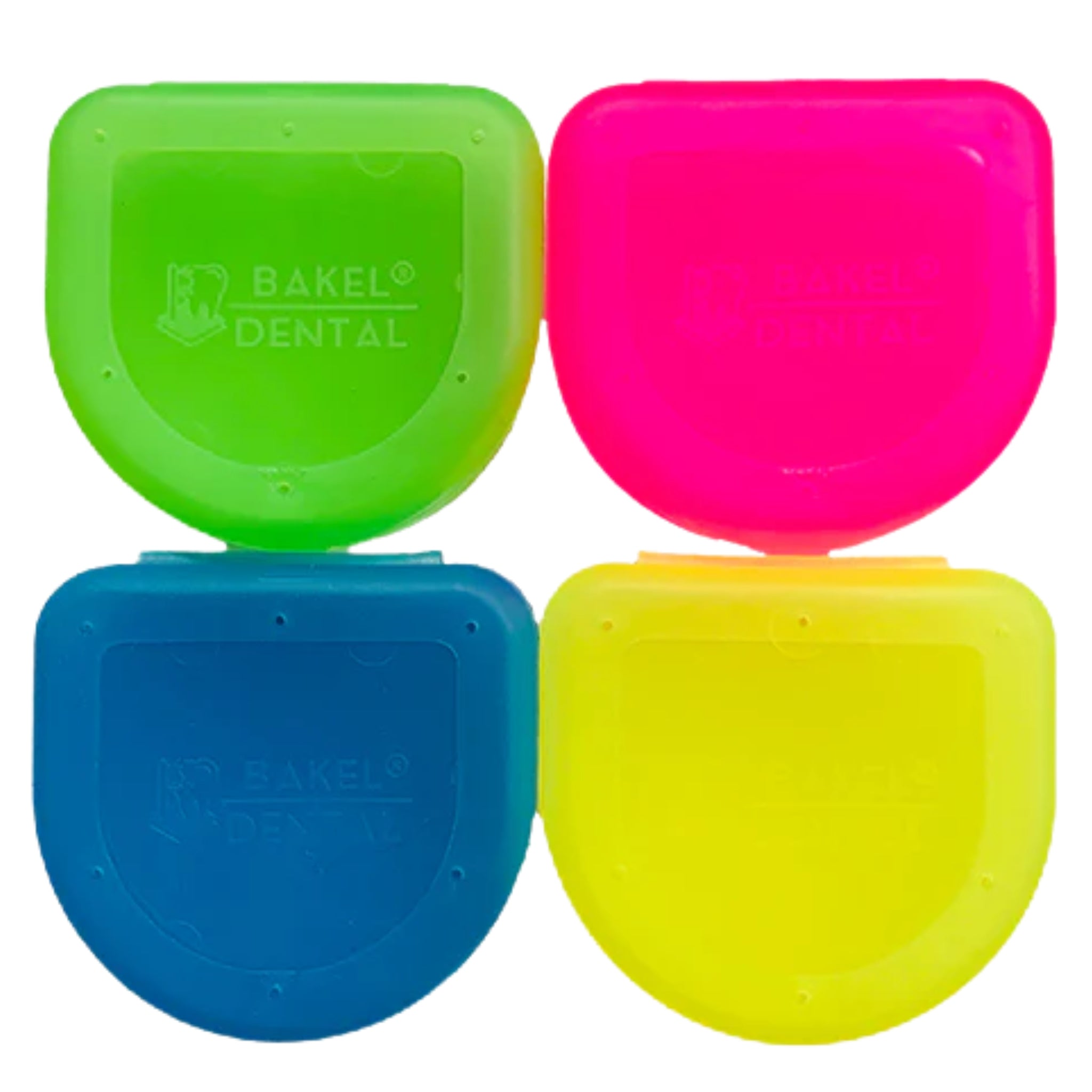 Caja guarda p/orto transp. paq c/32 pzas