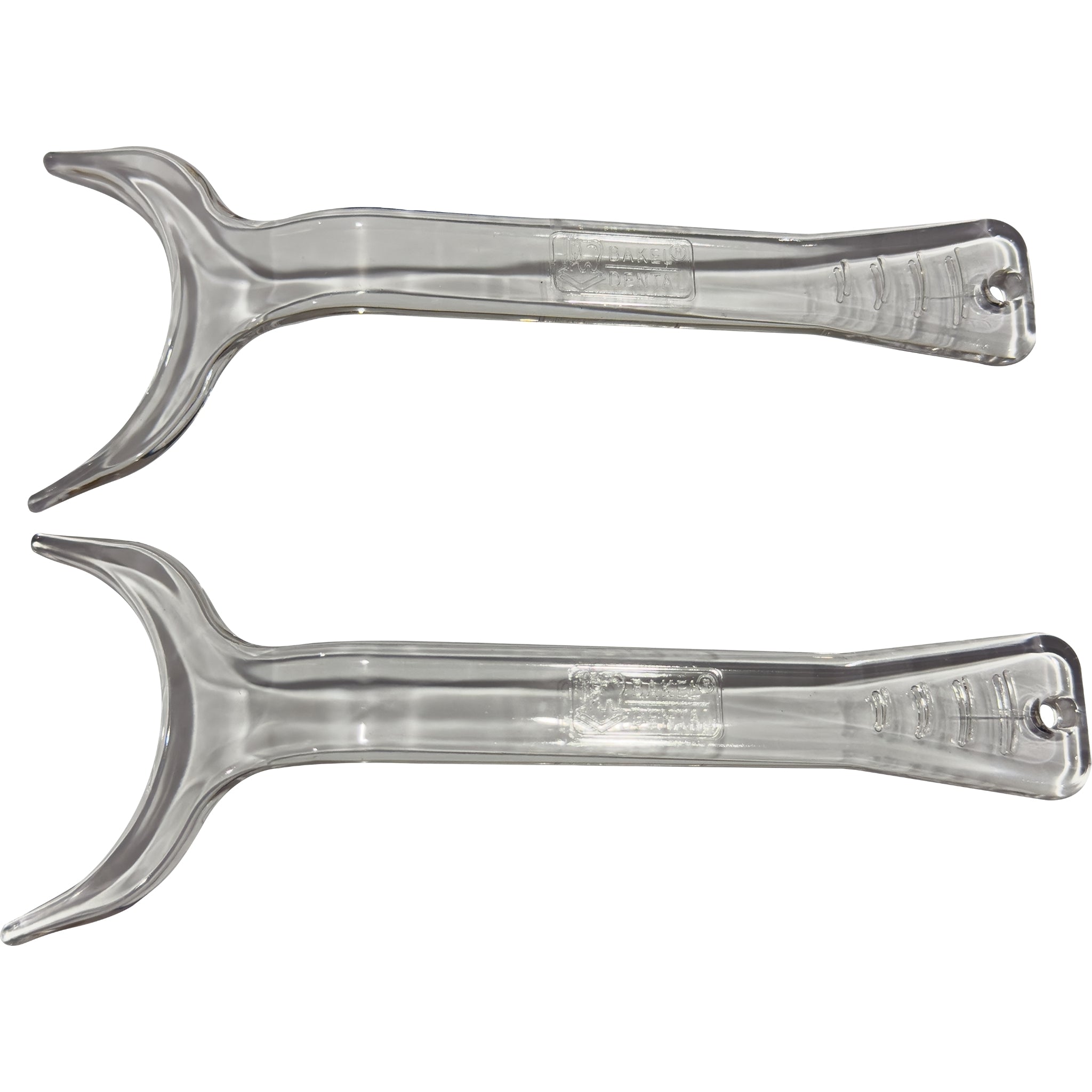 Retractor oclusal curvo c/2 pzas