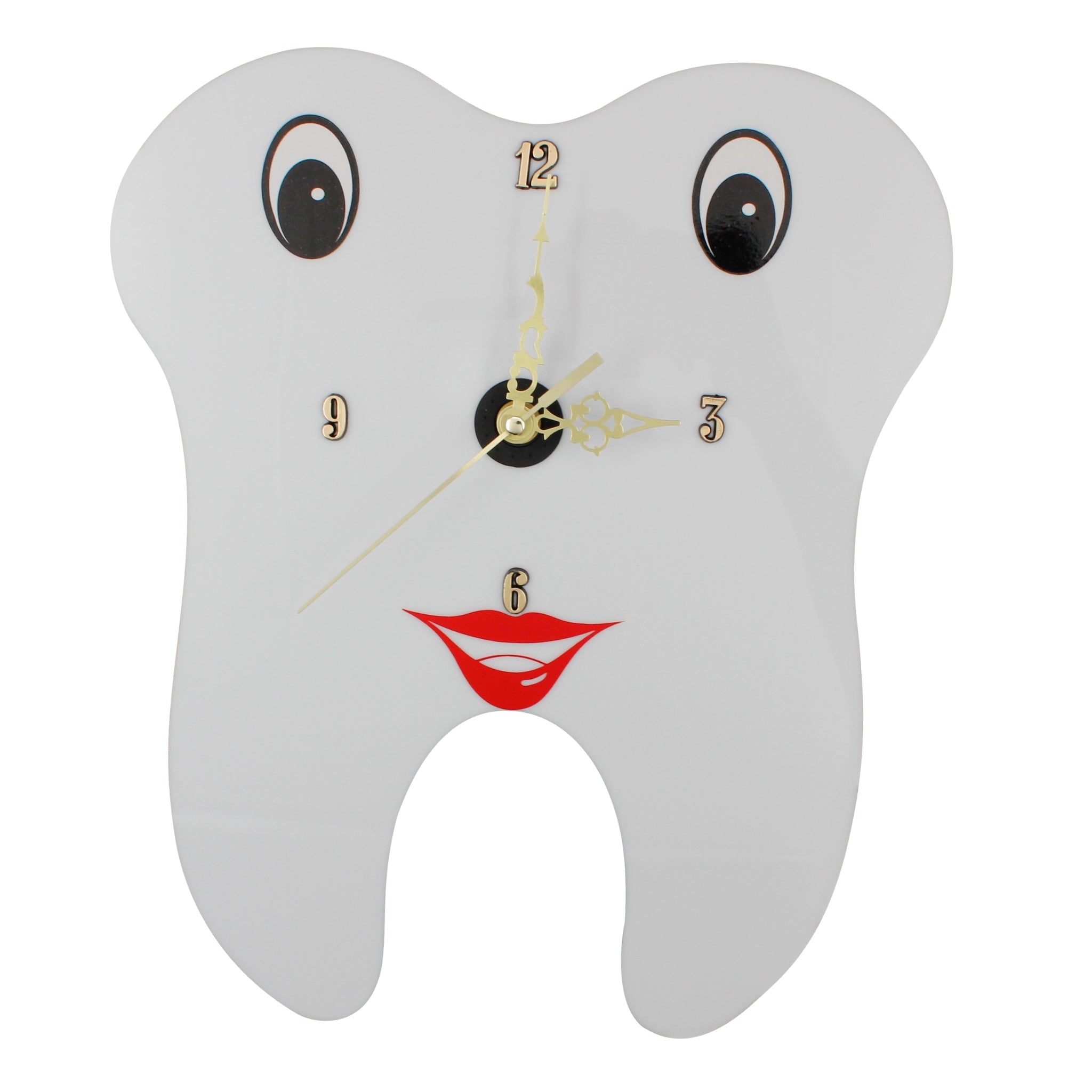 Reloj de pared forma de muela