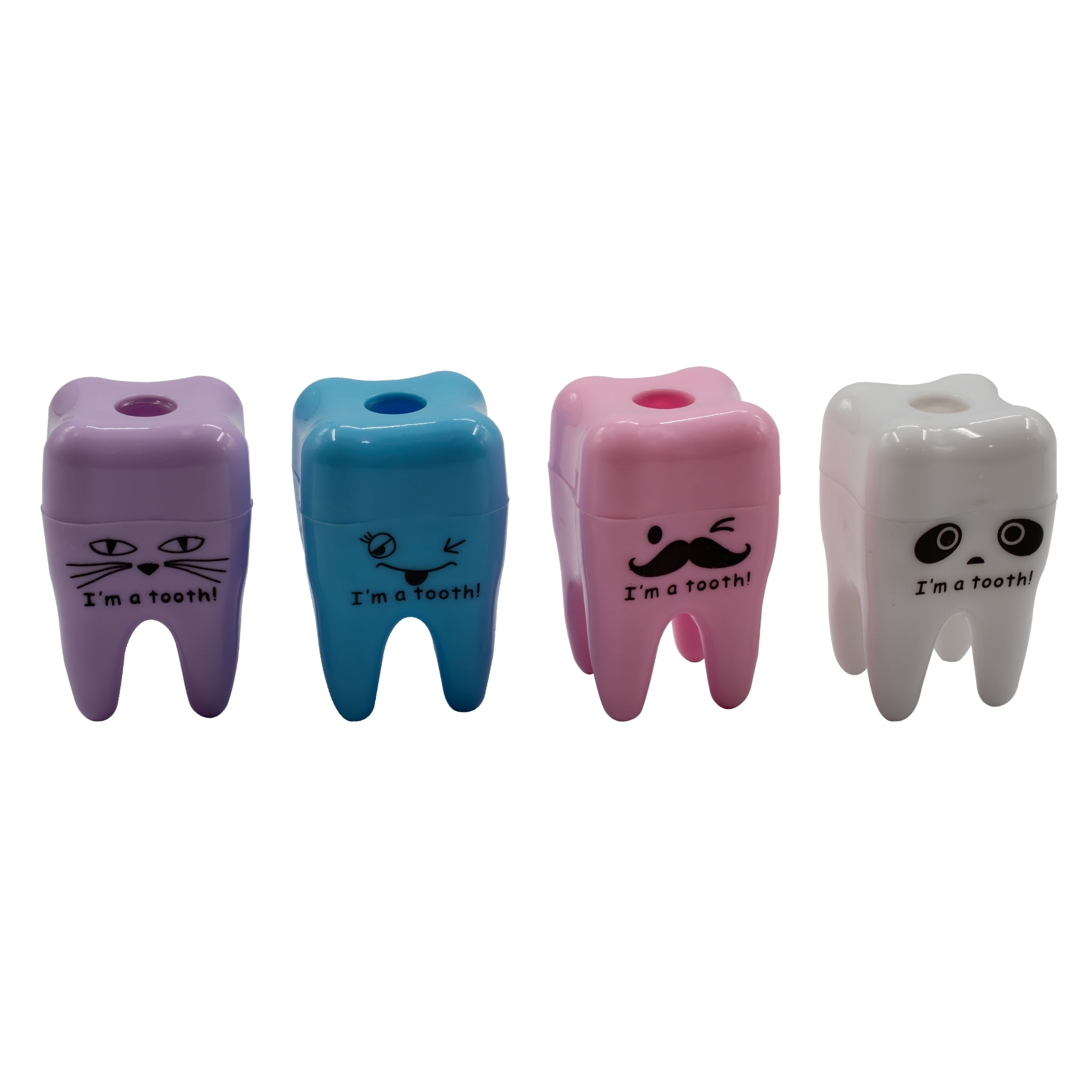 Sacapuntas forma de muelita c/1 pza