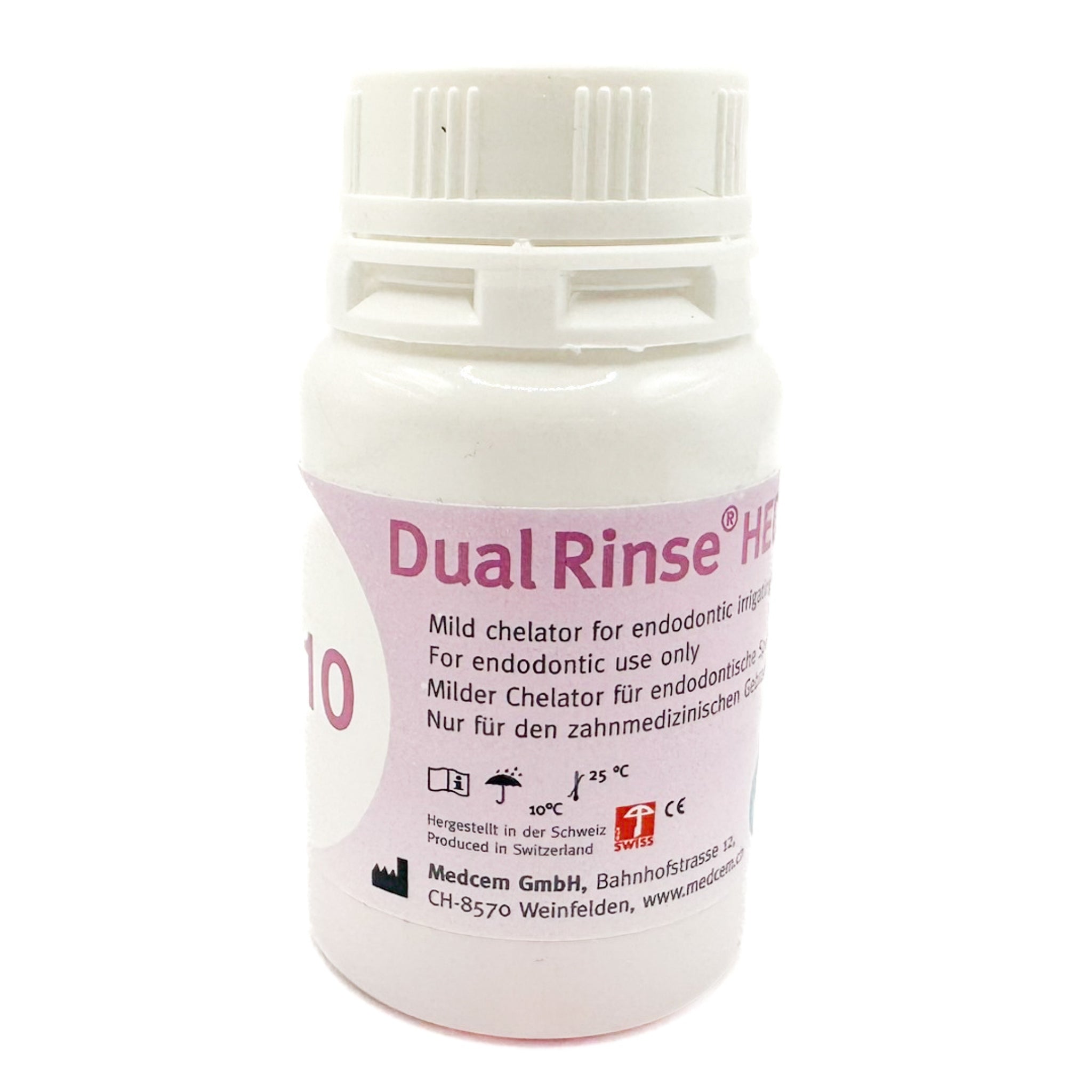 Dual RinseHEDP Contenedor con 10 capsulas