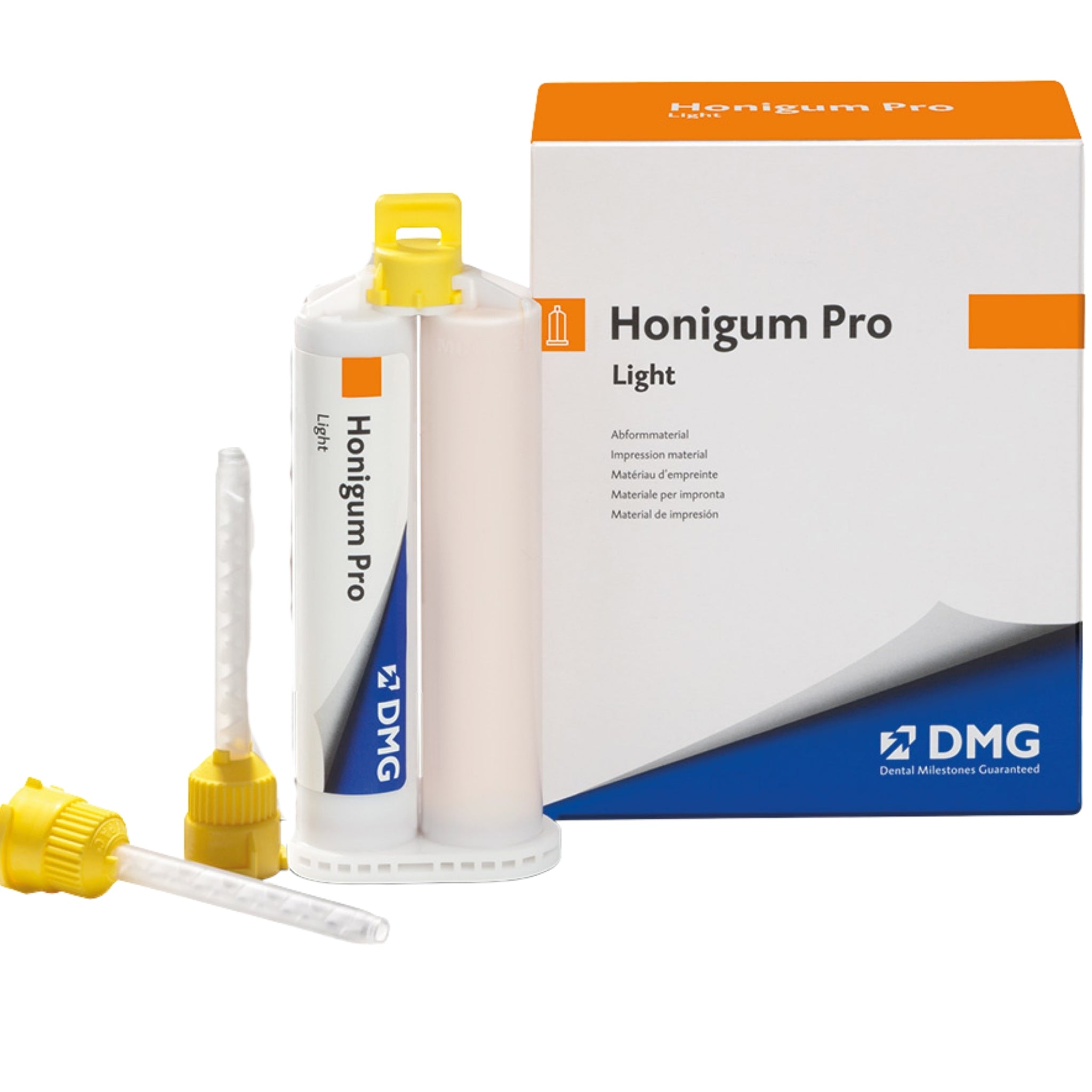 Honigum pro light - material de impresión ligera vps 1x50ml + 5 puntas mezcladoras y 5 intraorales