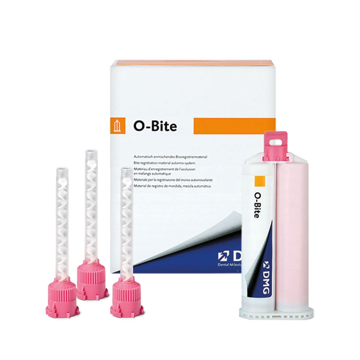 Obite - material para registro oclusal 1 cartucho 50 ml + 6 puntas — SKU DM-OB2P — foto 2