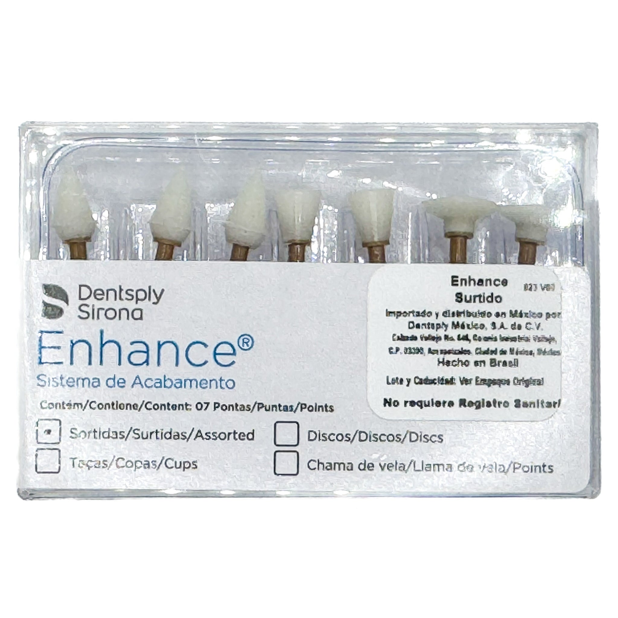 Enhance surtido c/7 (sistema pulido Dentsply)