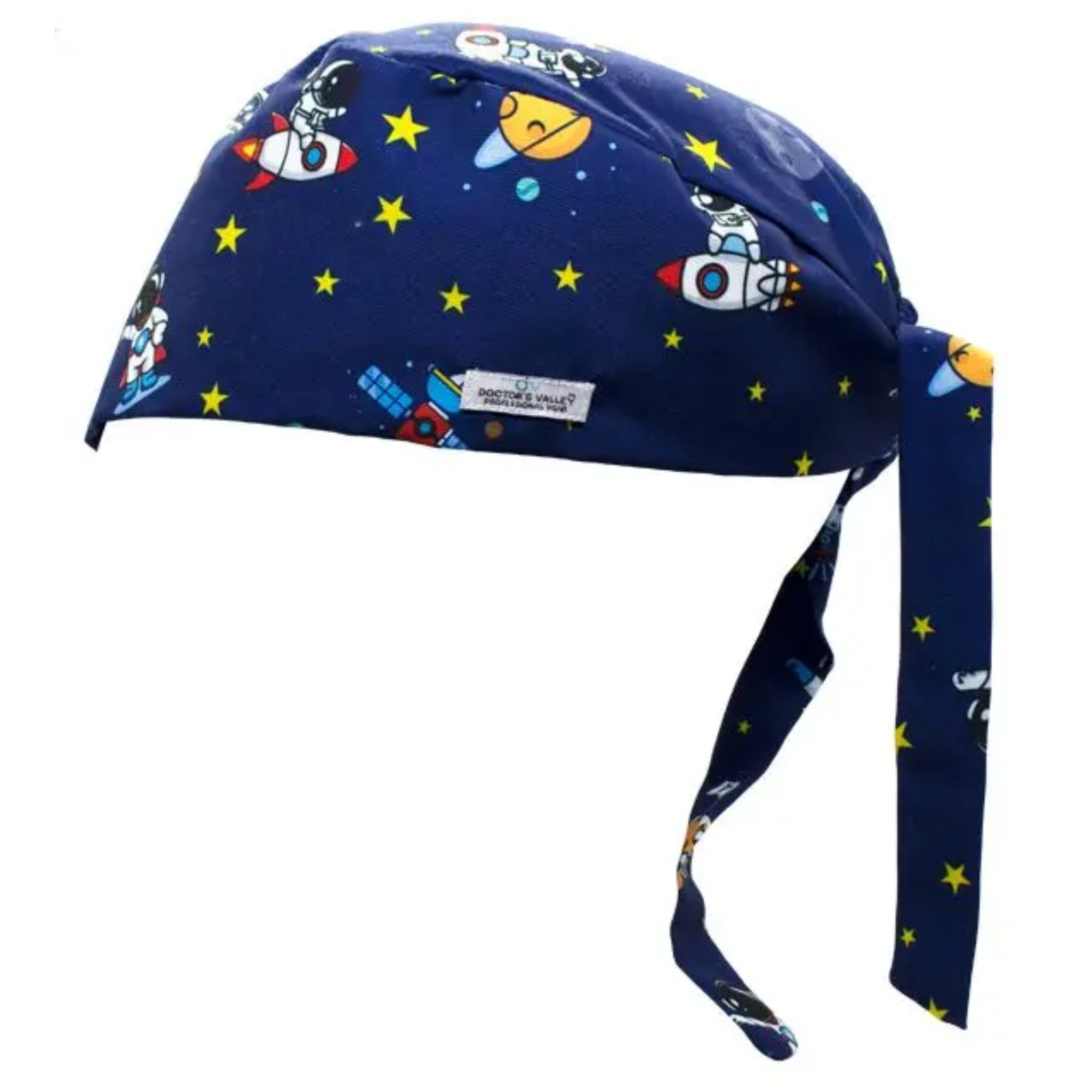 Cofia de tela astronauta