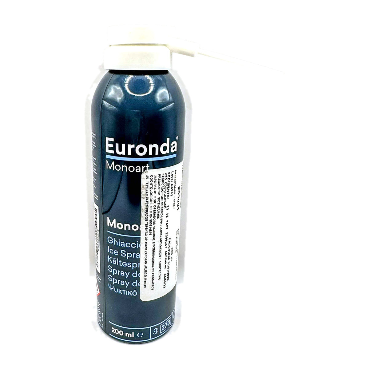 Spray ice frio para prueba de vitalidad