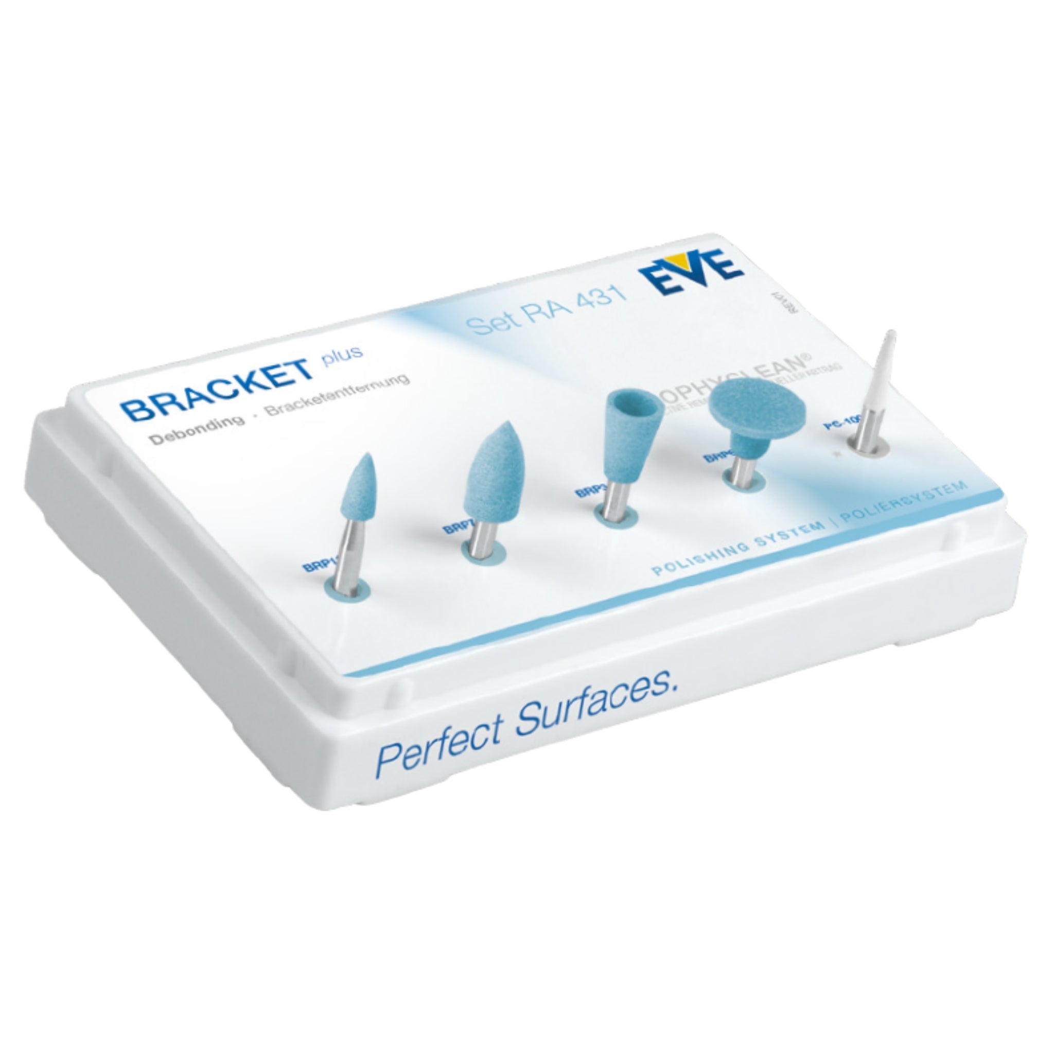 Bracket plus set para ortodoncia ra 431 c/5 pz p40d