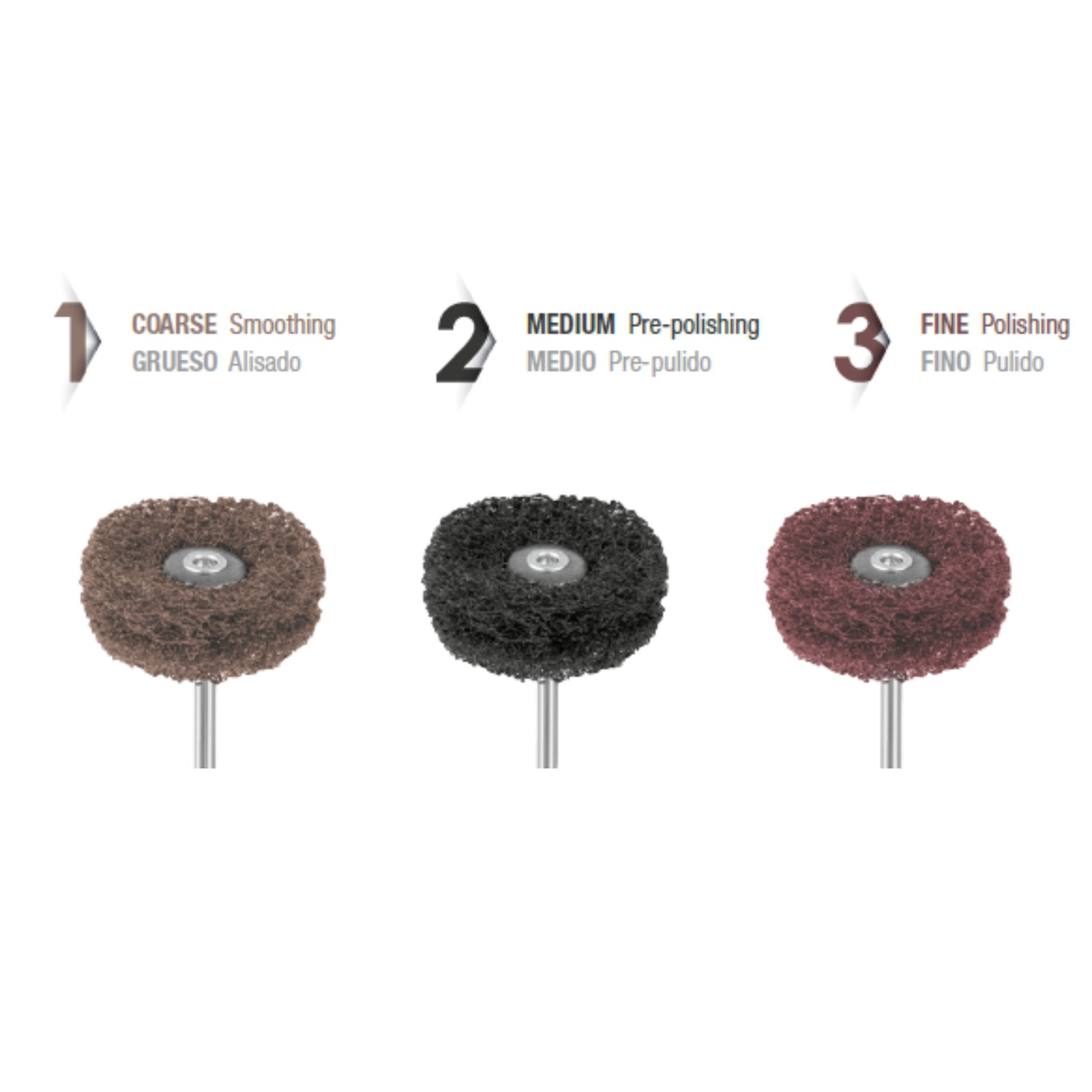 Fiberwheels c/3 pzas. p61 l