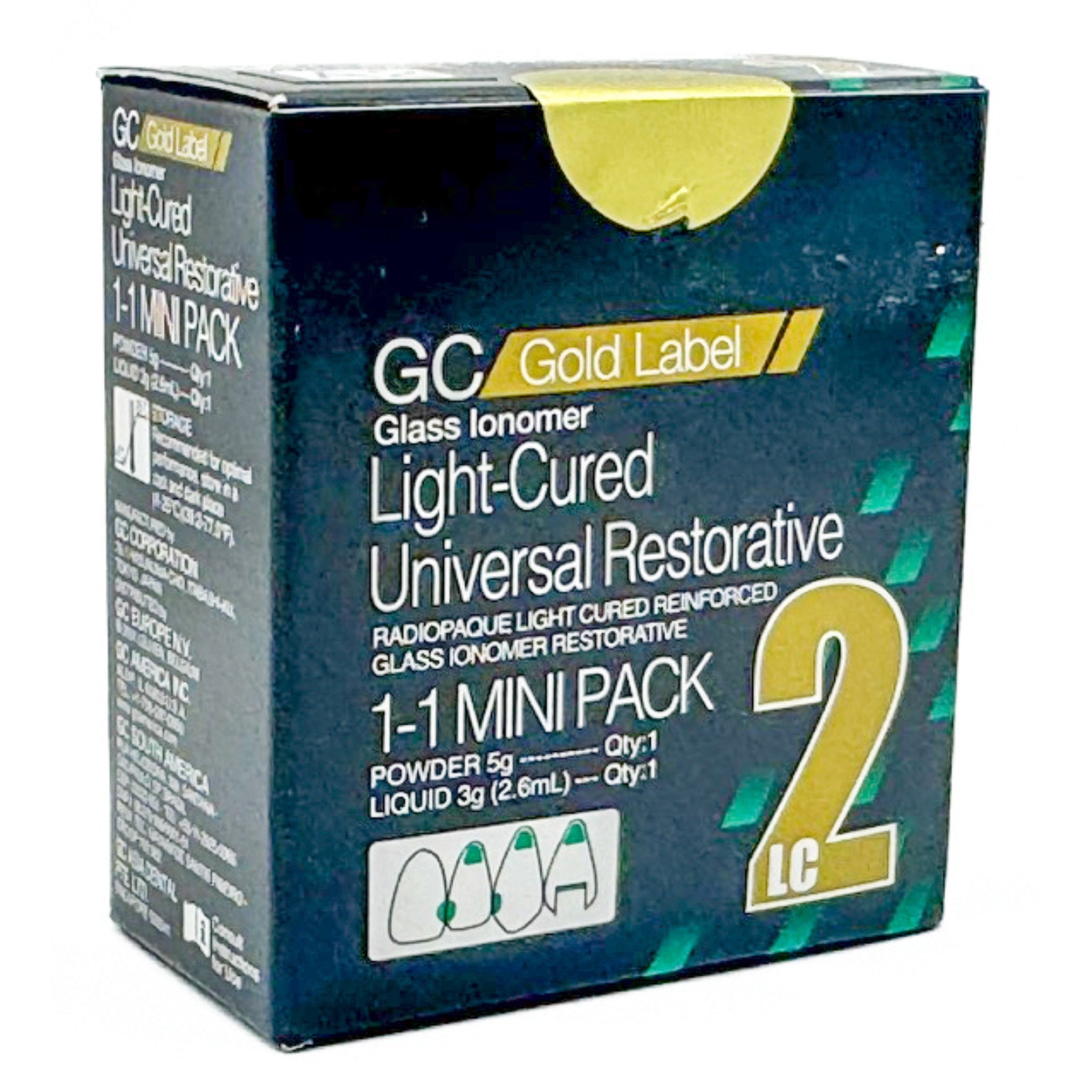 Fuji 2lc mini (gold label) 5g y 2.6 ml a2