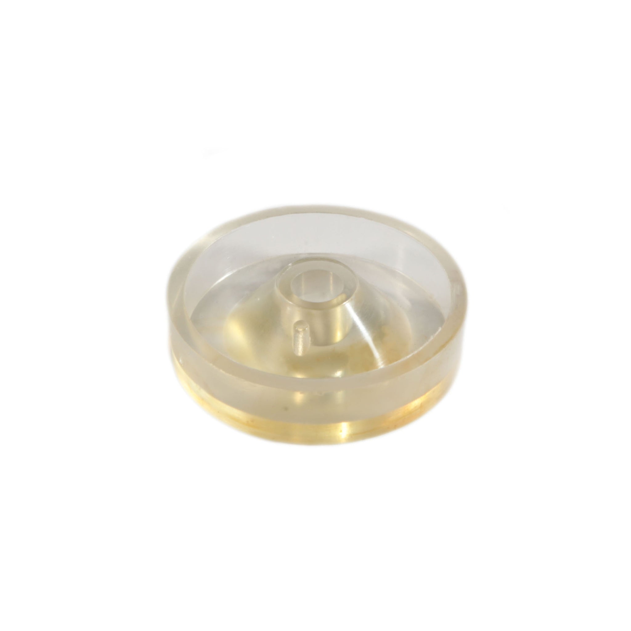 Peana de hule extra chica con ceja de 1 1/4