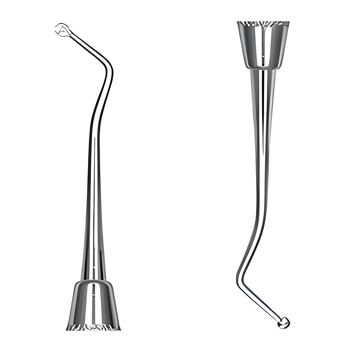 Excavador/cucharilla 18 (1.5mm) mango 6 hu-friedy - detalle