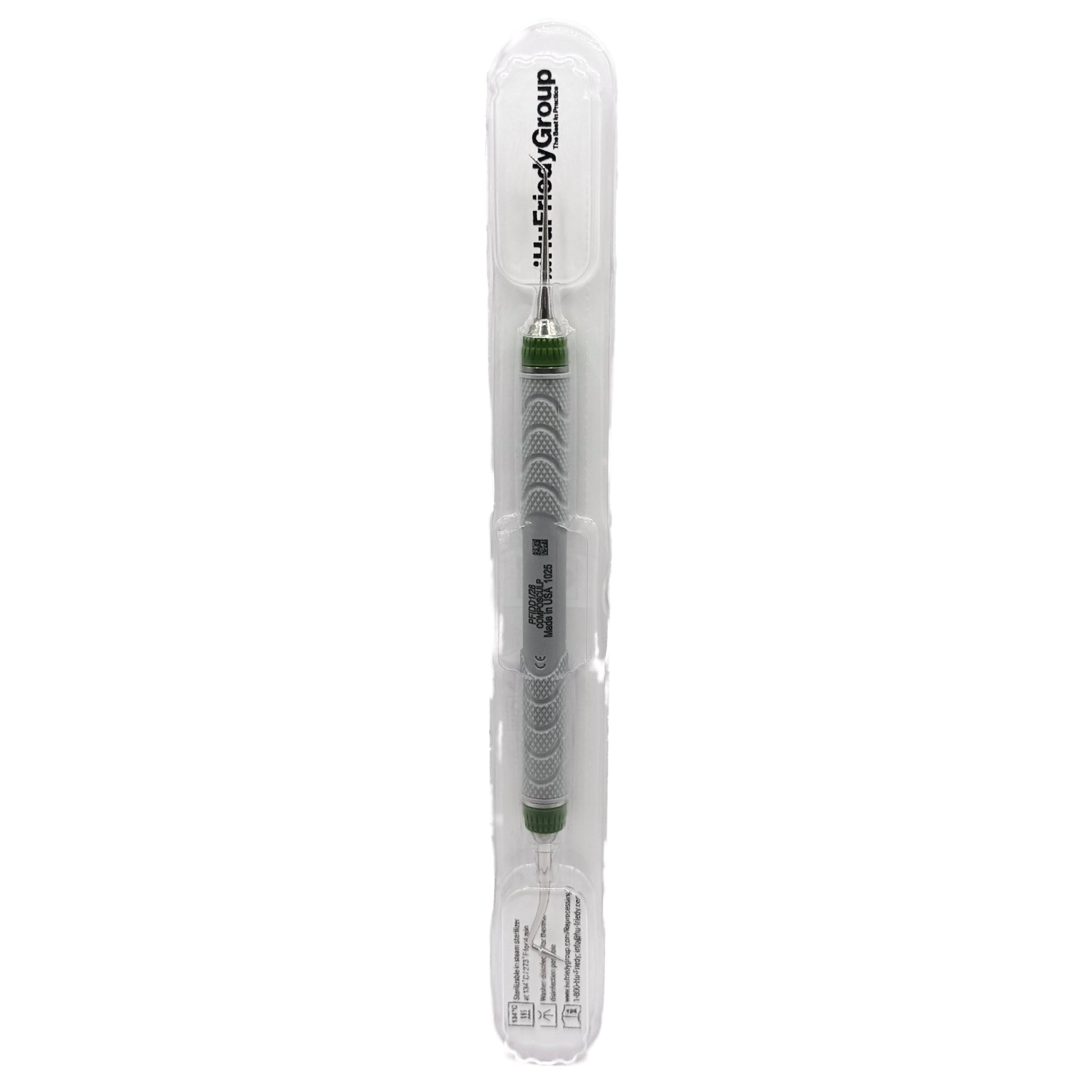 Espatula acero inox. dietschi 1/2 para resina mango 8