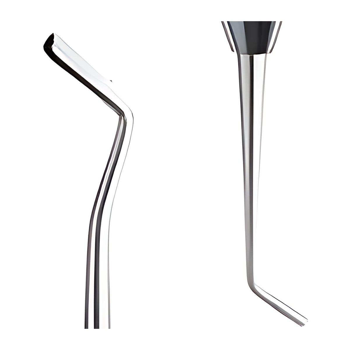 Espatula acero inox. dietschi 3/4 para resina mango 8 - detalle