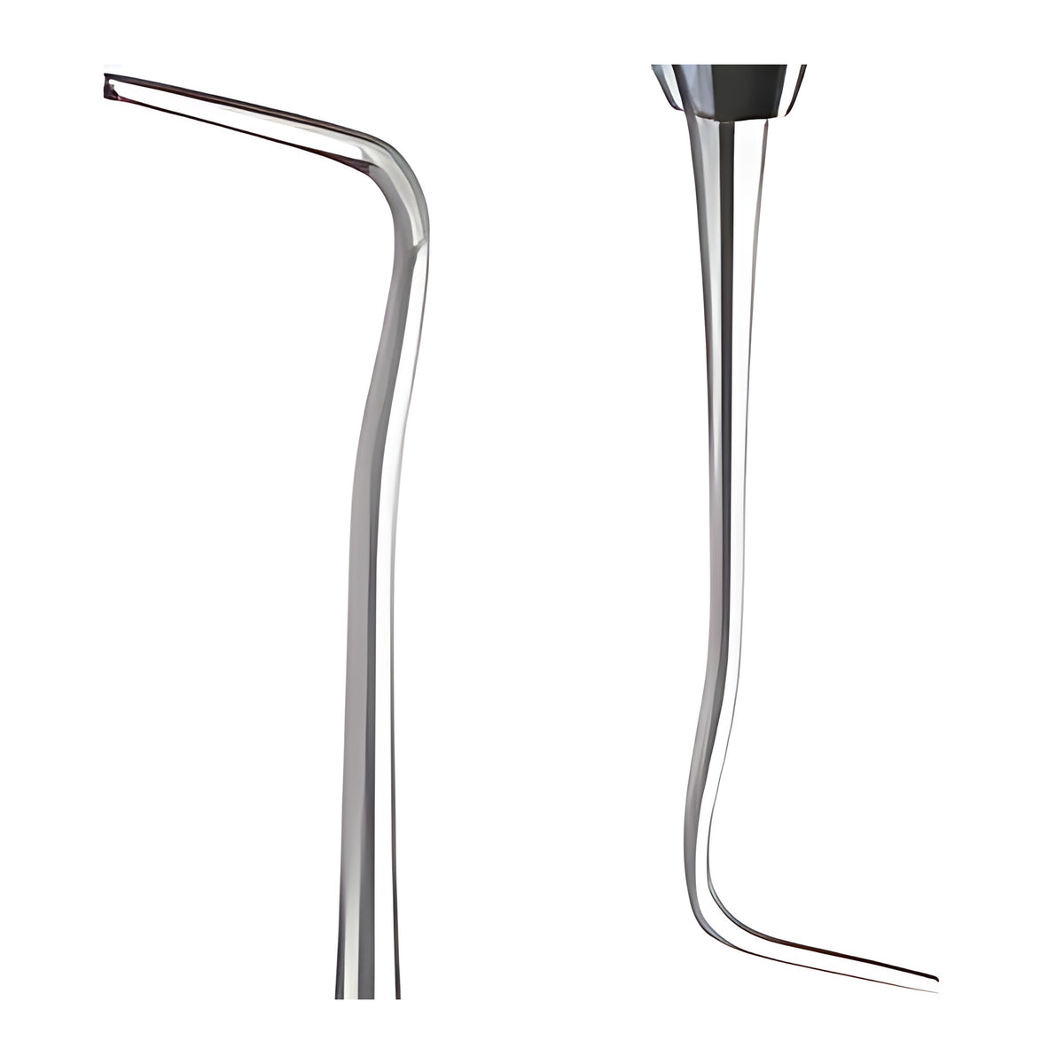Espatula acero inox. dietschi 7/8 para resina mango 8 - detalle