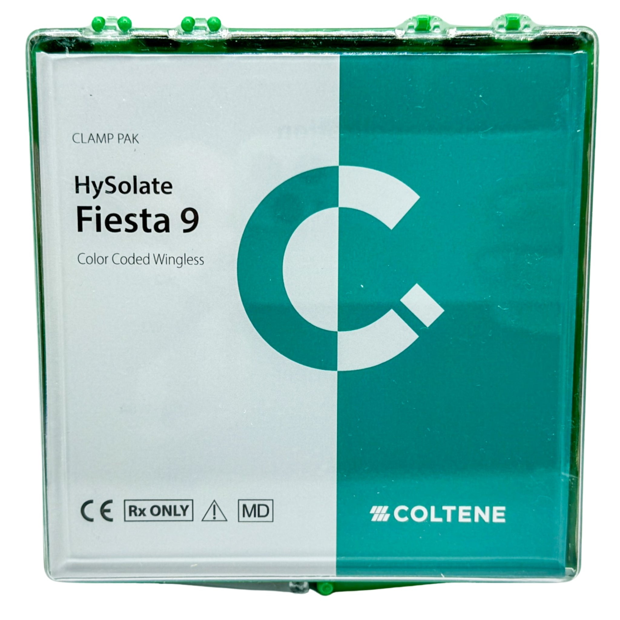 Estuche grapas fiesta hygenic sin aleta en org. plastico