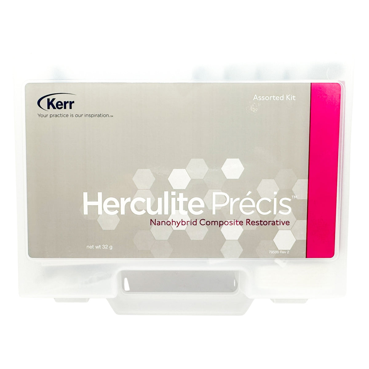 Kit Resina Herculite (5 jer. 4gr A1E A3E A2D (2)A2E 2 Jer A.G de 3gr c/u; 1 OptiBond S 6 ml 20 puntos dispensadoras 25 recipientes mezclado 50 aplicadores para adhesivo)