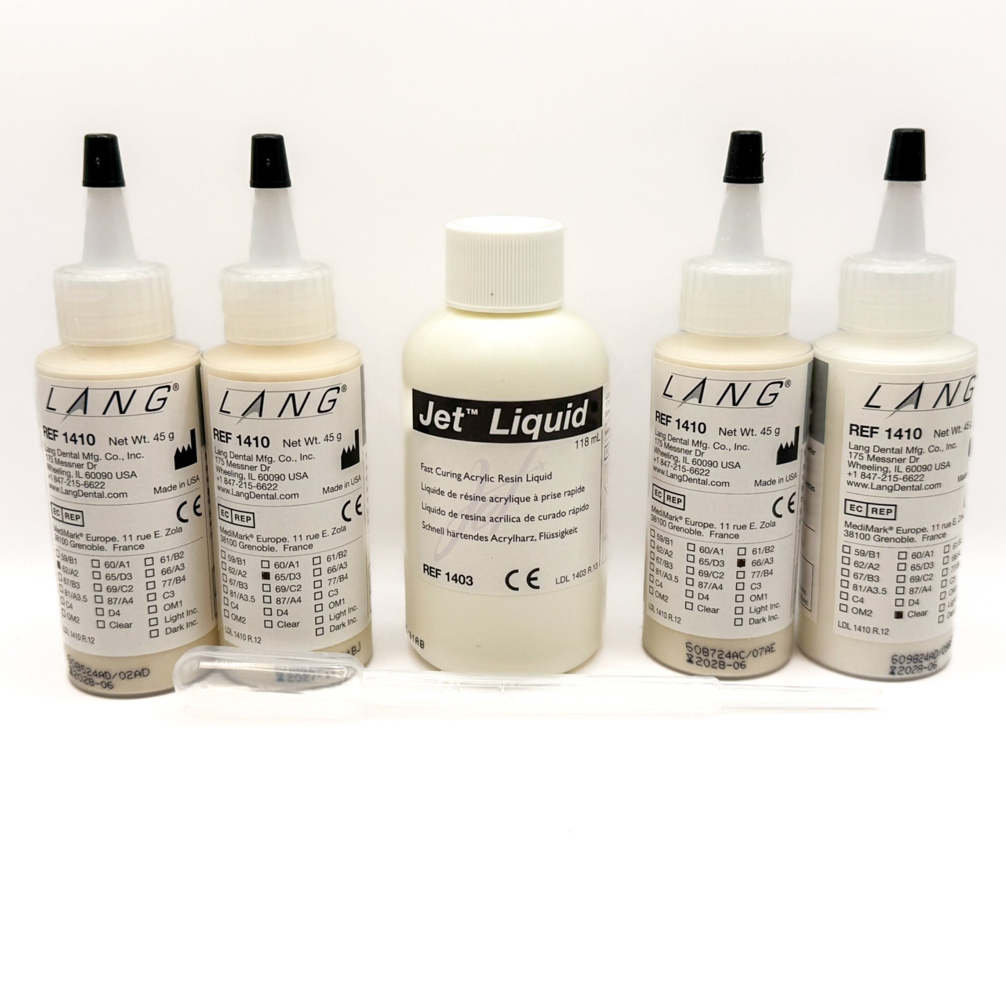 Jet tooth shade kit 4/1