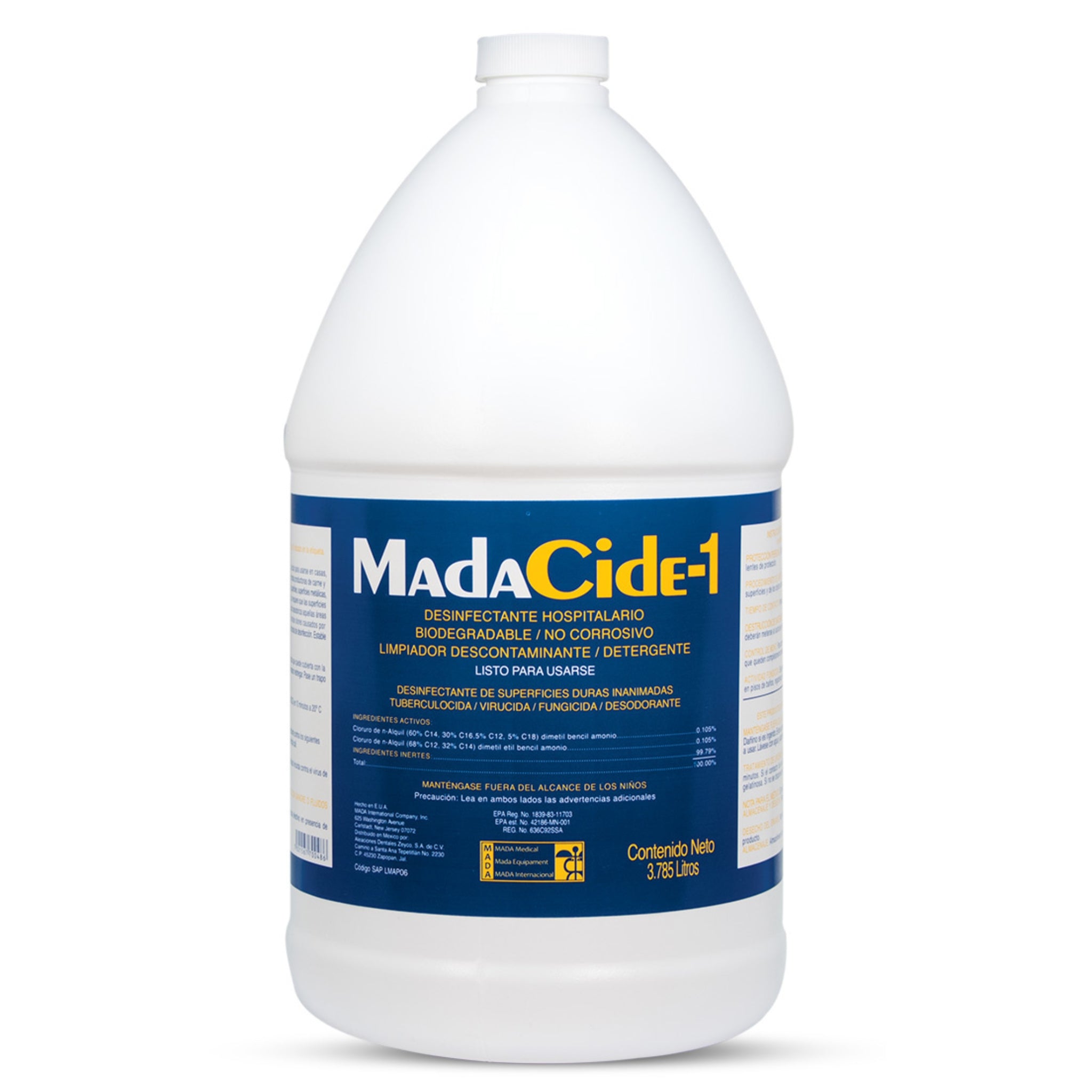 Madacide 1 gl - desinfectante de superficie listo para su uso