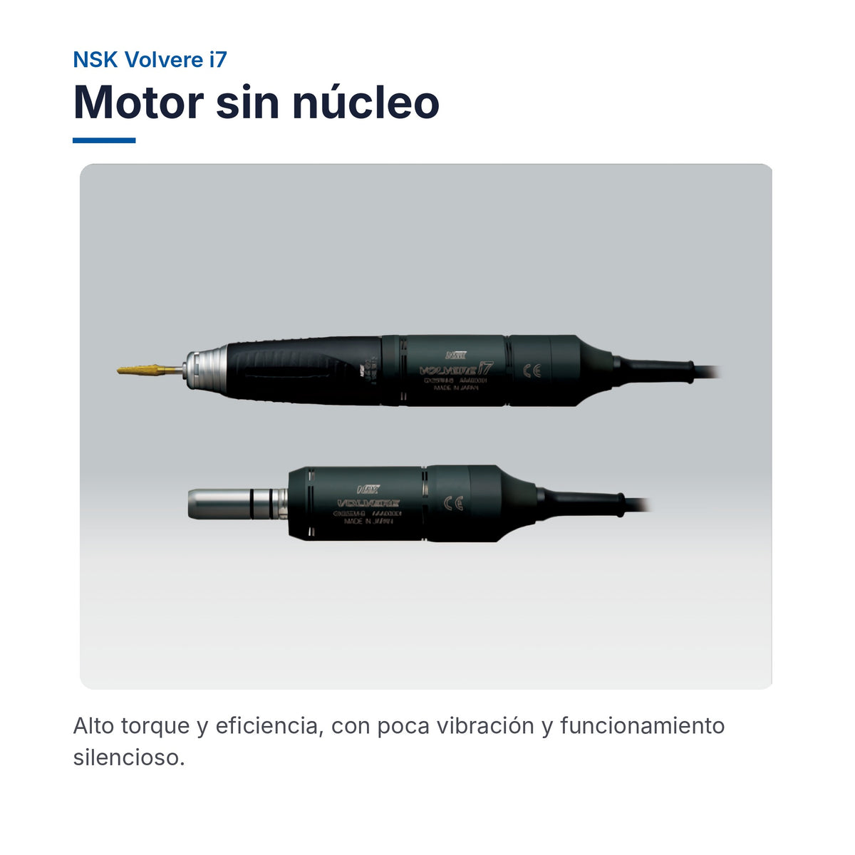 NSK Volvere i7: Motor sin núcleo