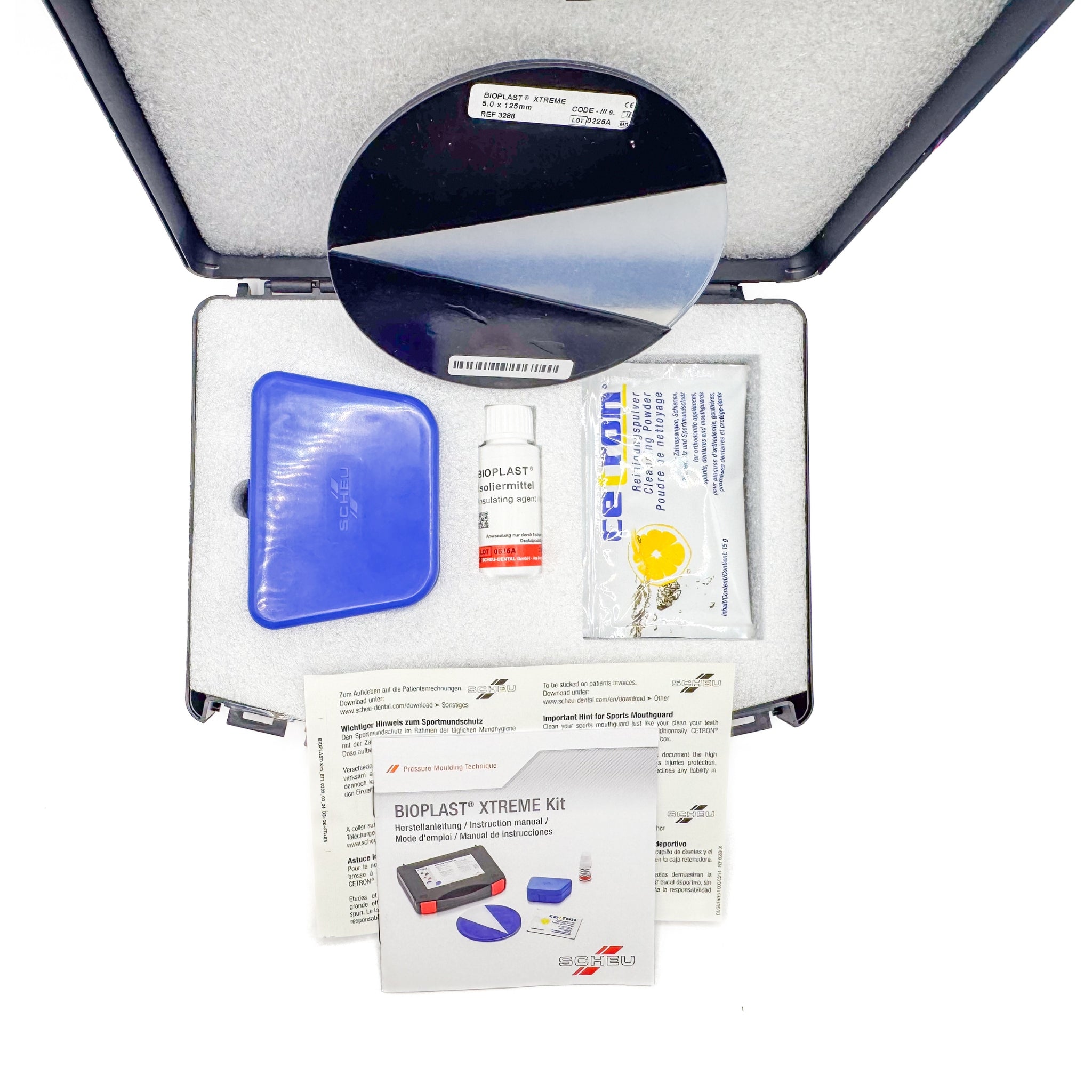 Bioplast xtreme kit, negro p105