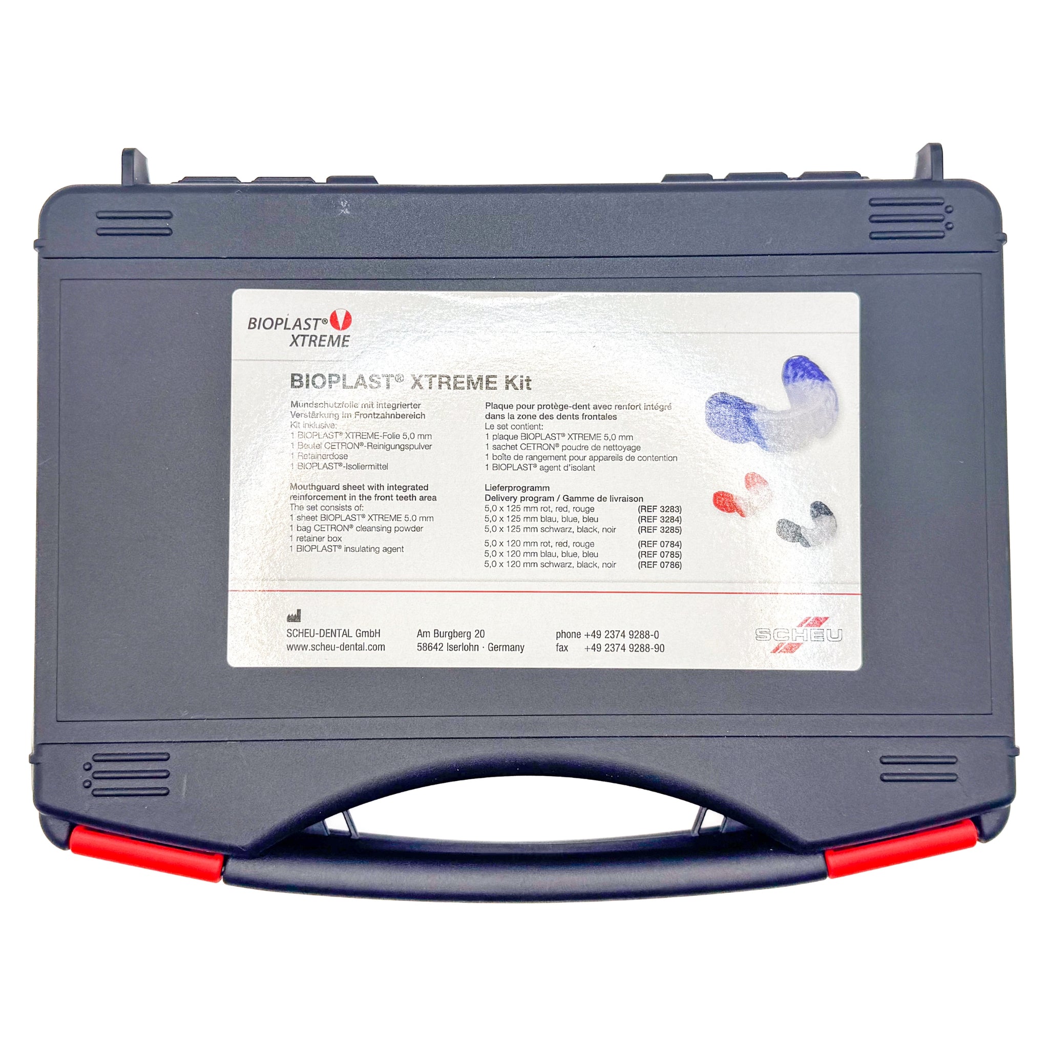 Bioplast xtreme kit, negro p105