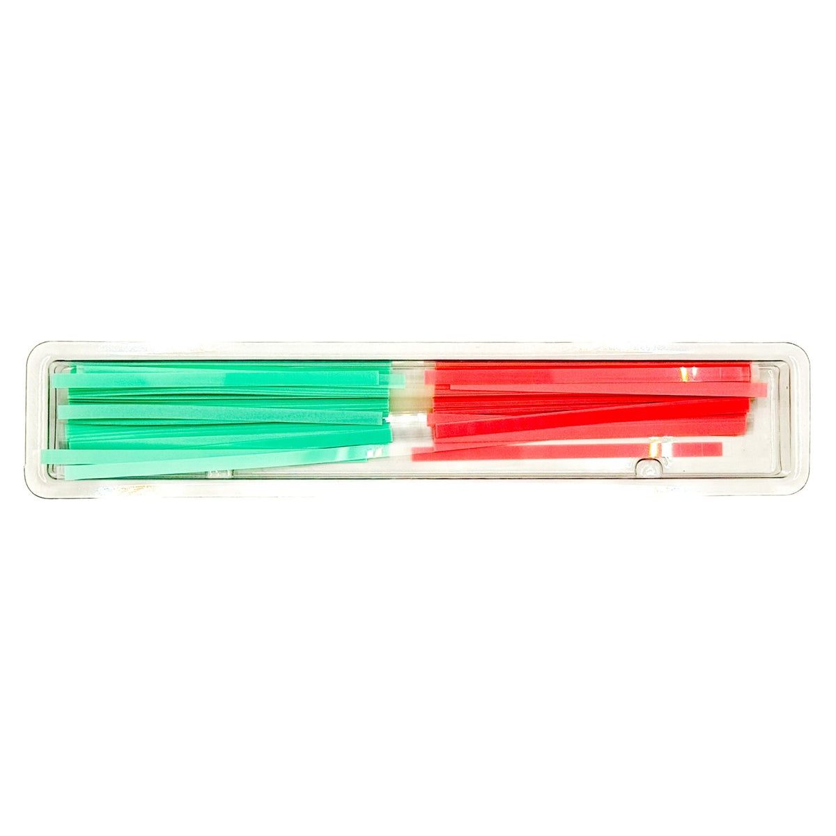 Polystrips green-red c/100 pzas Shofu