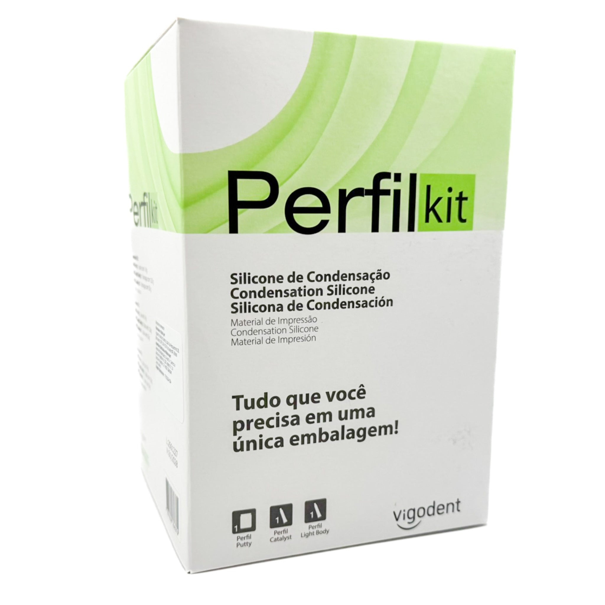 Perfil kit - material de impresion por condensacion masilla + ligero + catalizador