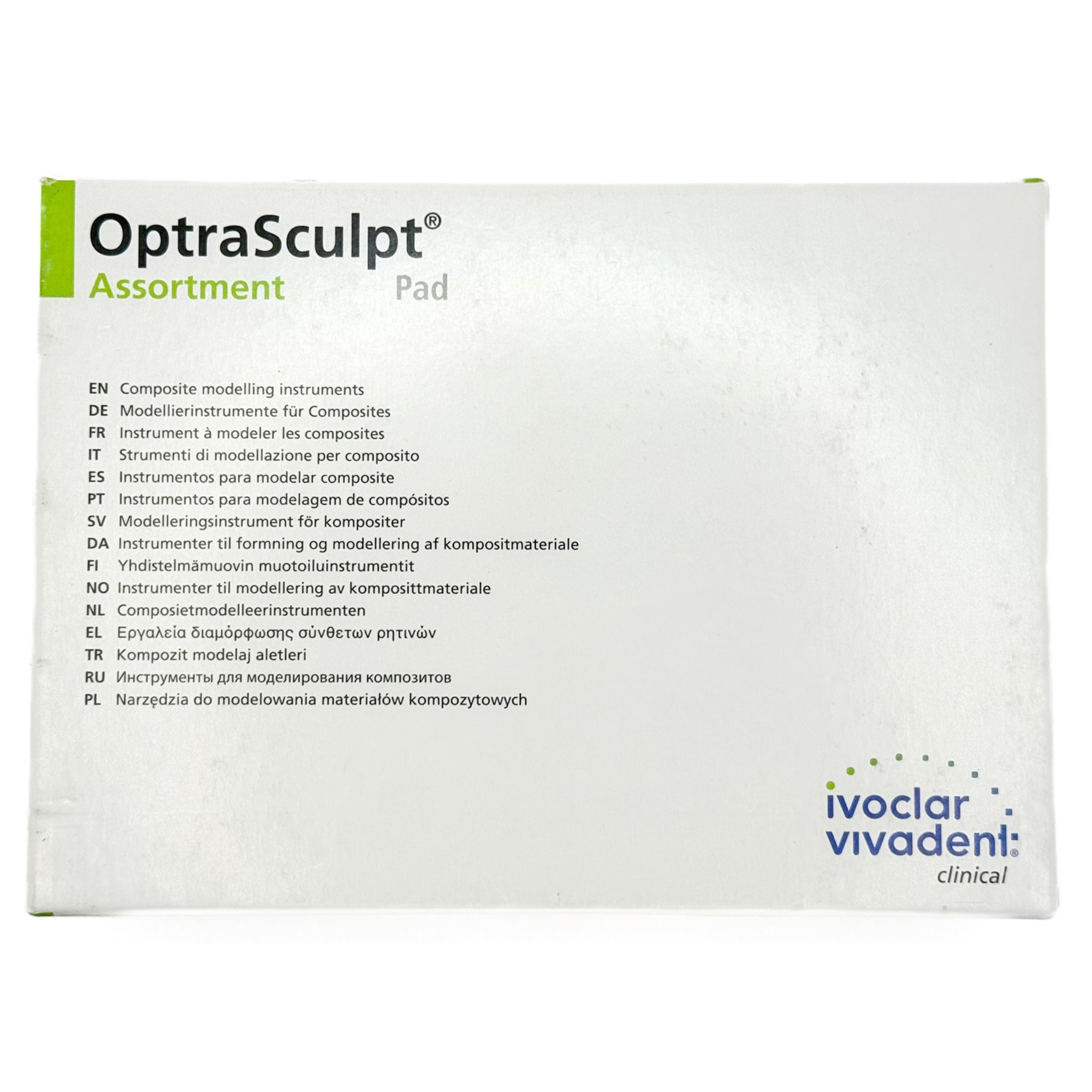 OptraSculpt pad assortment