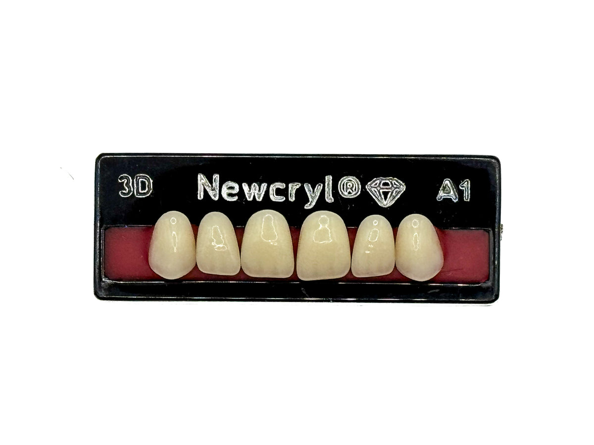 Dientes newcryl superior anterior moldes chicos y medianos