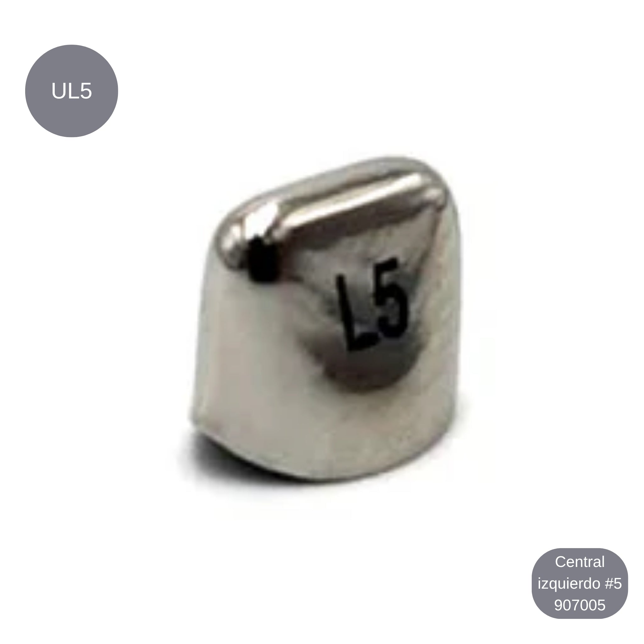 Corona de acero 3M infantiles