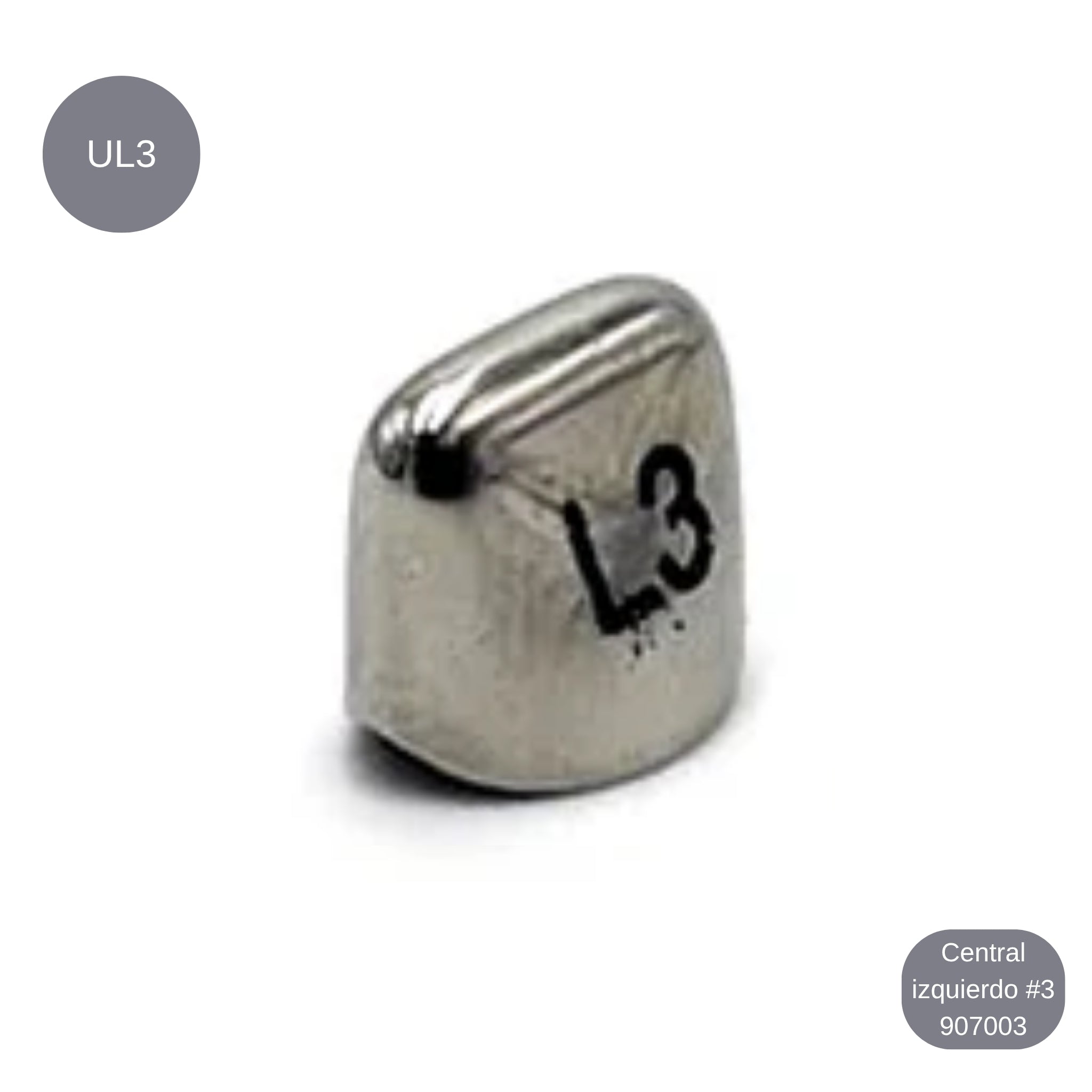 Corona de acero 3M infantiles