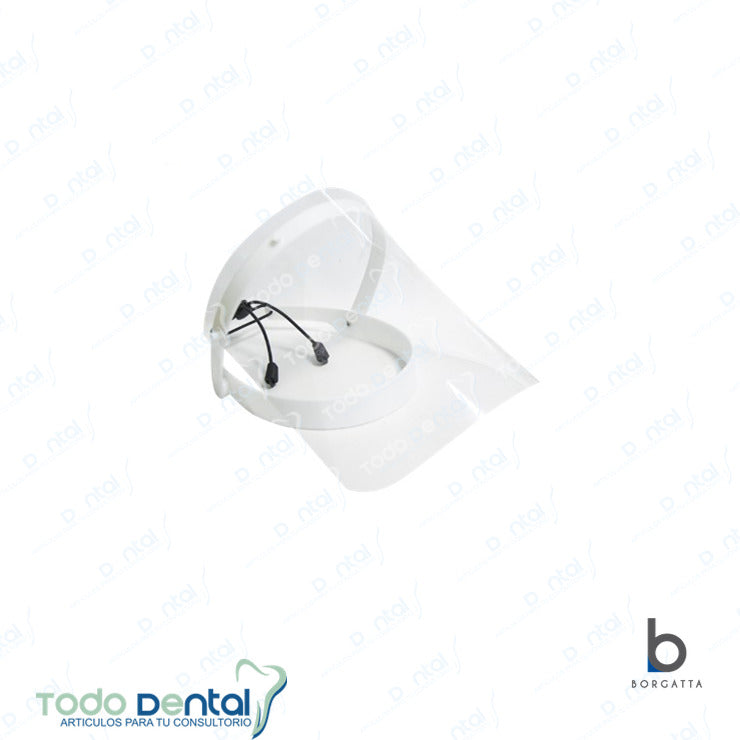 Careta de proteccion ajustable c/10 micas de recambio