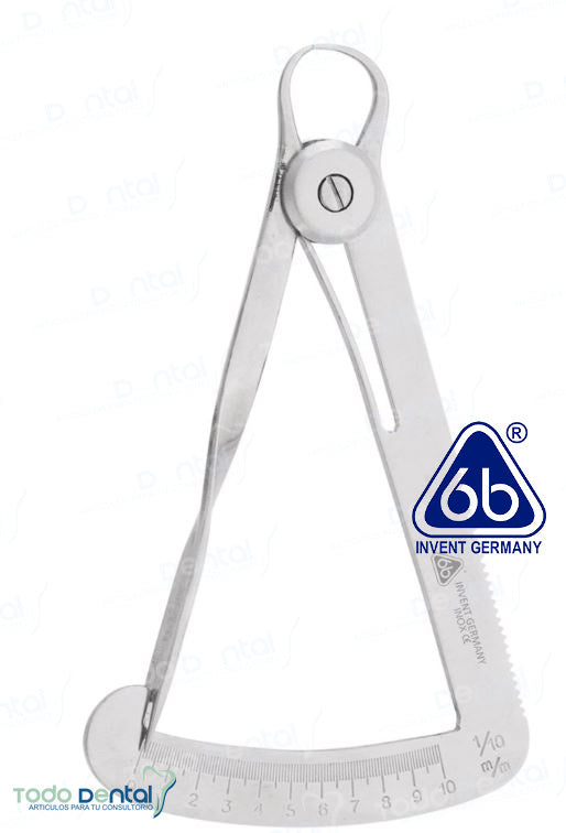 Calibrador para metal