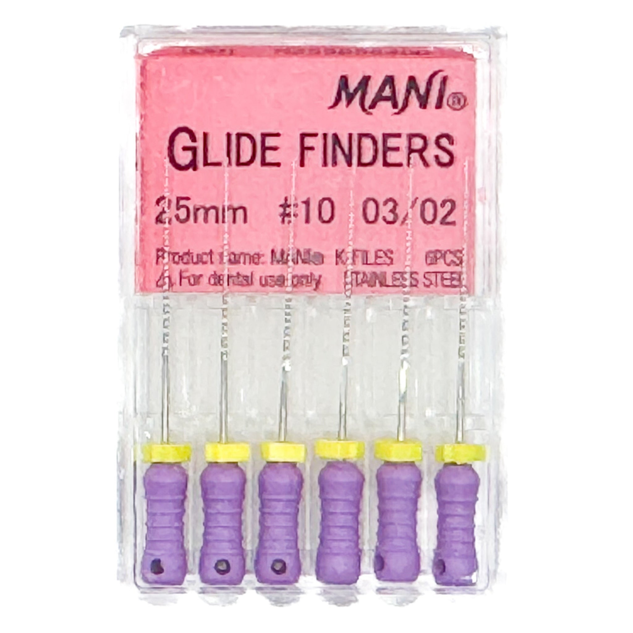 Mani glide finders 25 mm tamaño 10 c/6