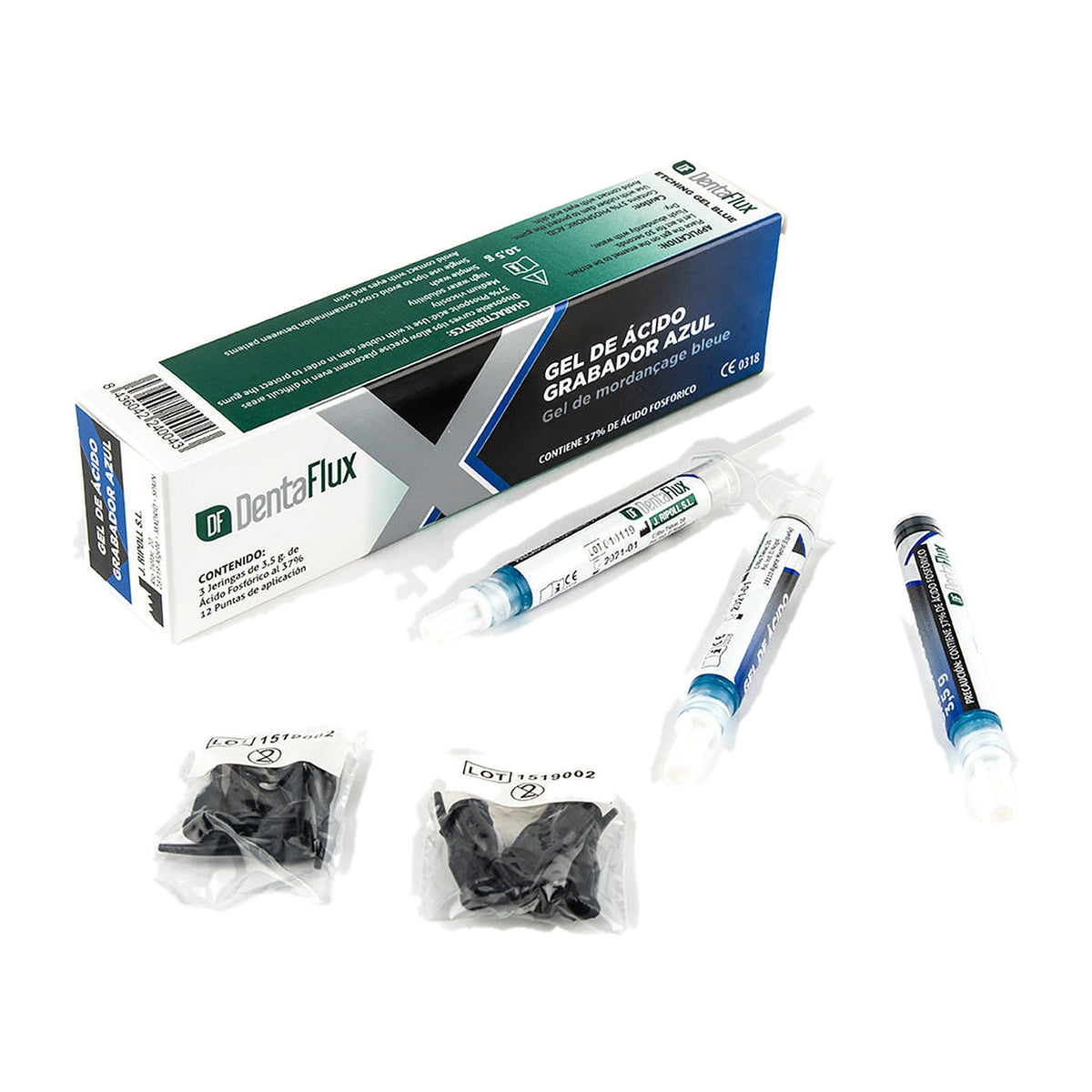 Acido gravador 12 gr dentaflux