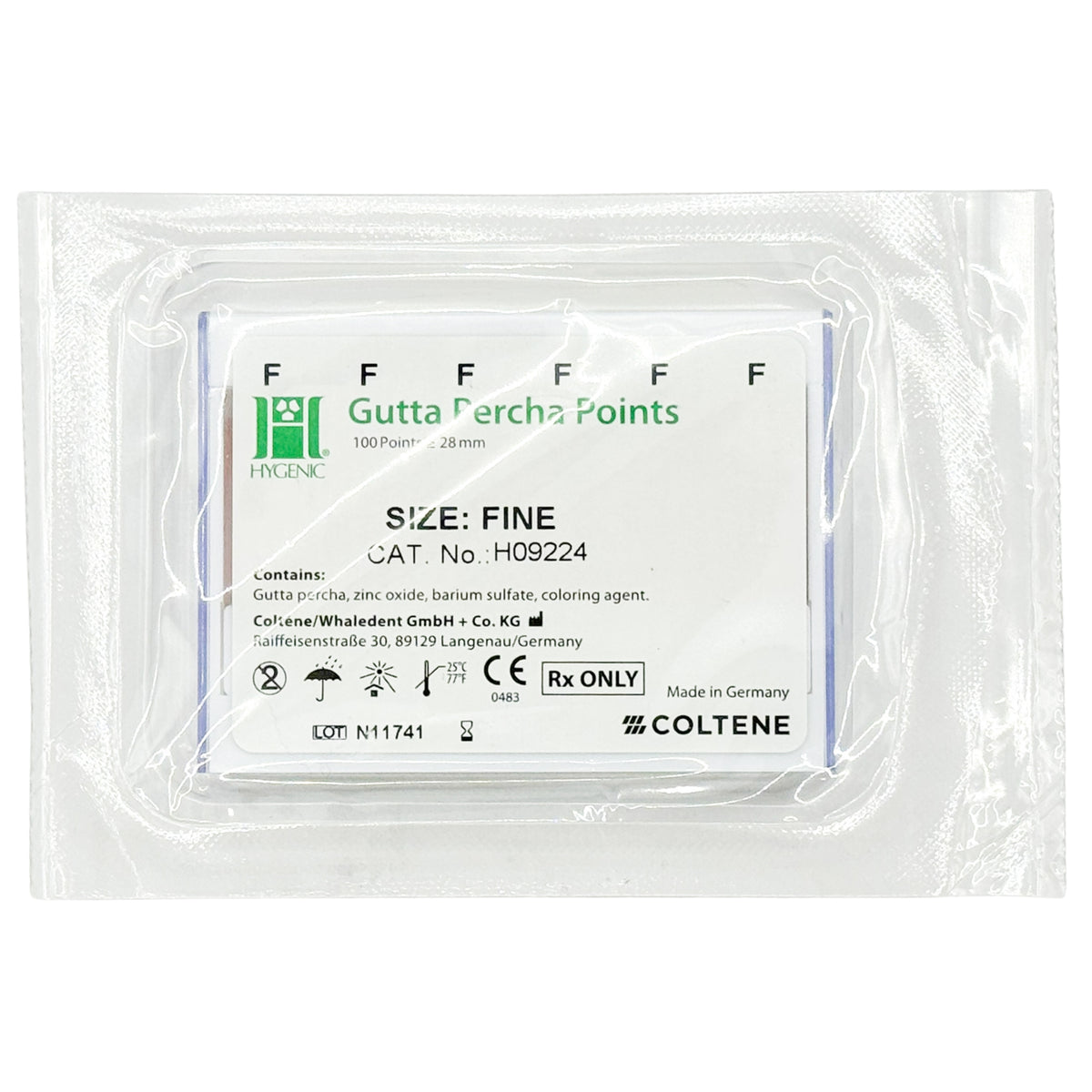 Puntas de gutapercha Hygenic Coltene