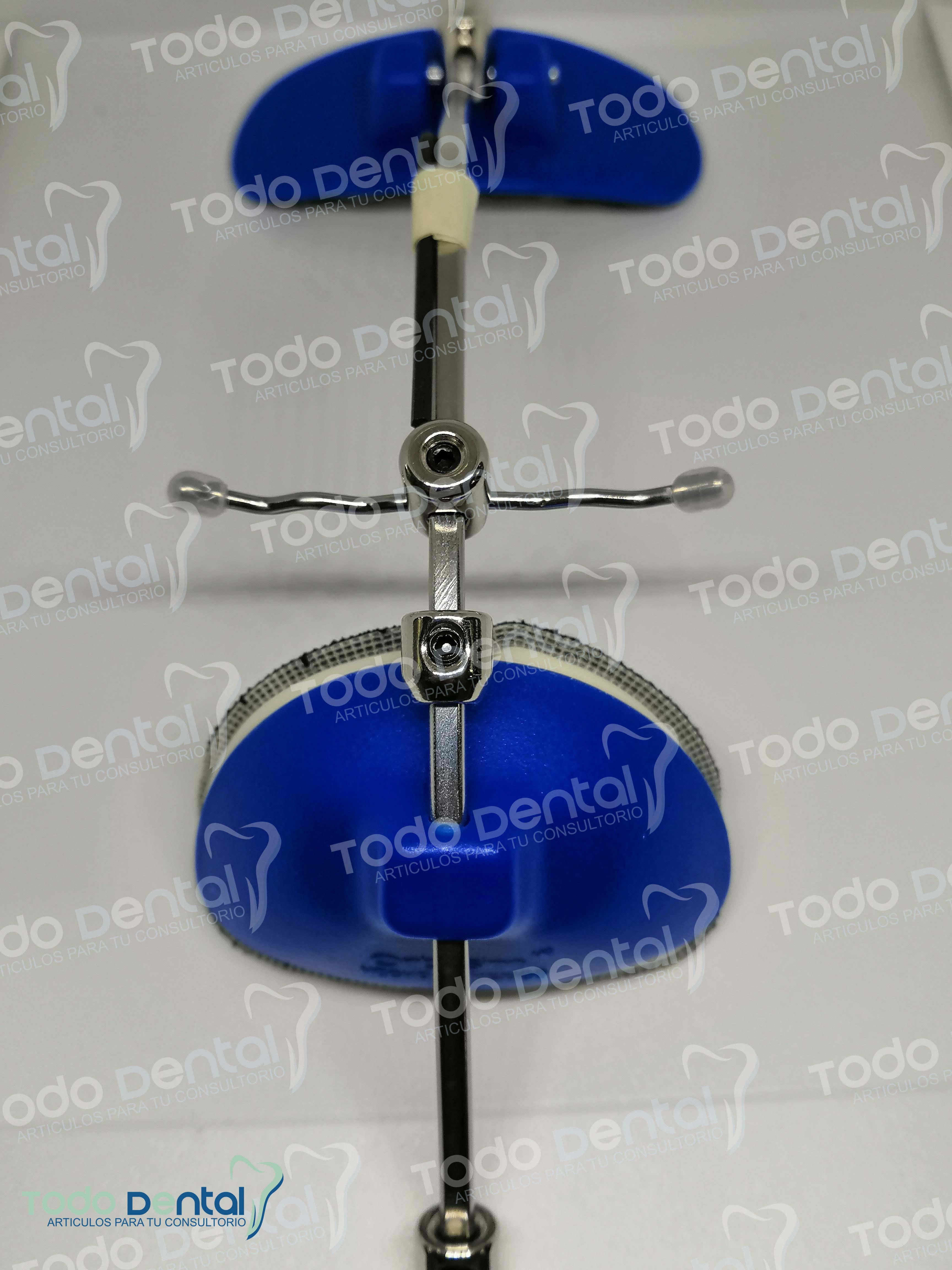 Mascara facial plus con bastago cuadrado azul