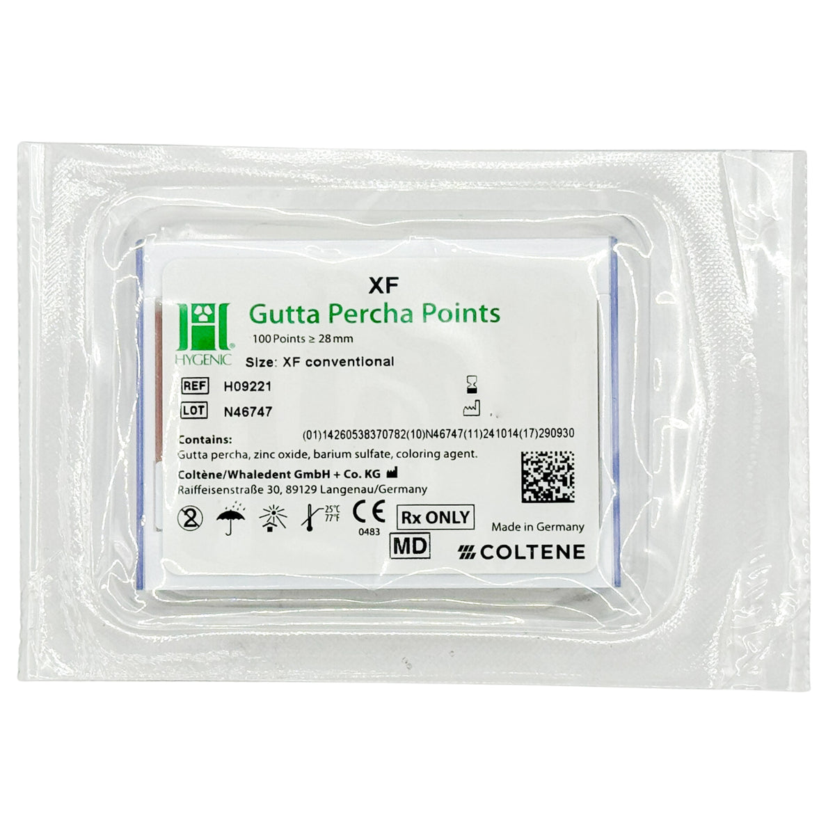Puntas de gutapercha Hygenic Coltene