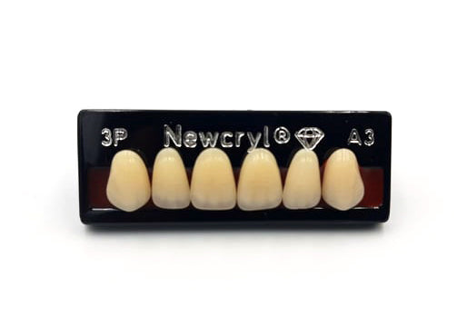 Dientes newcryl superior anterior moldes grandes