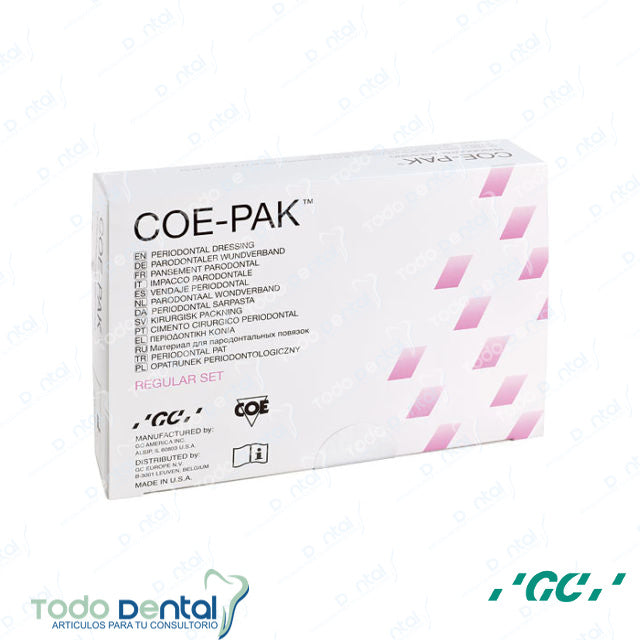 COE-PAK en Tubos Fraguado regular