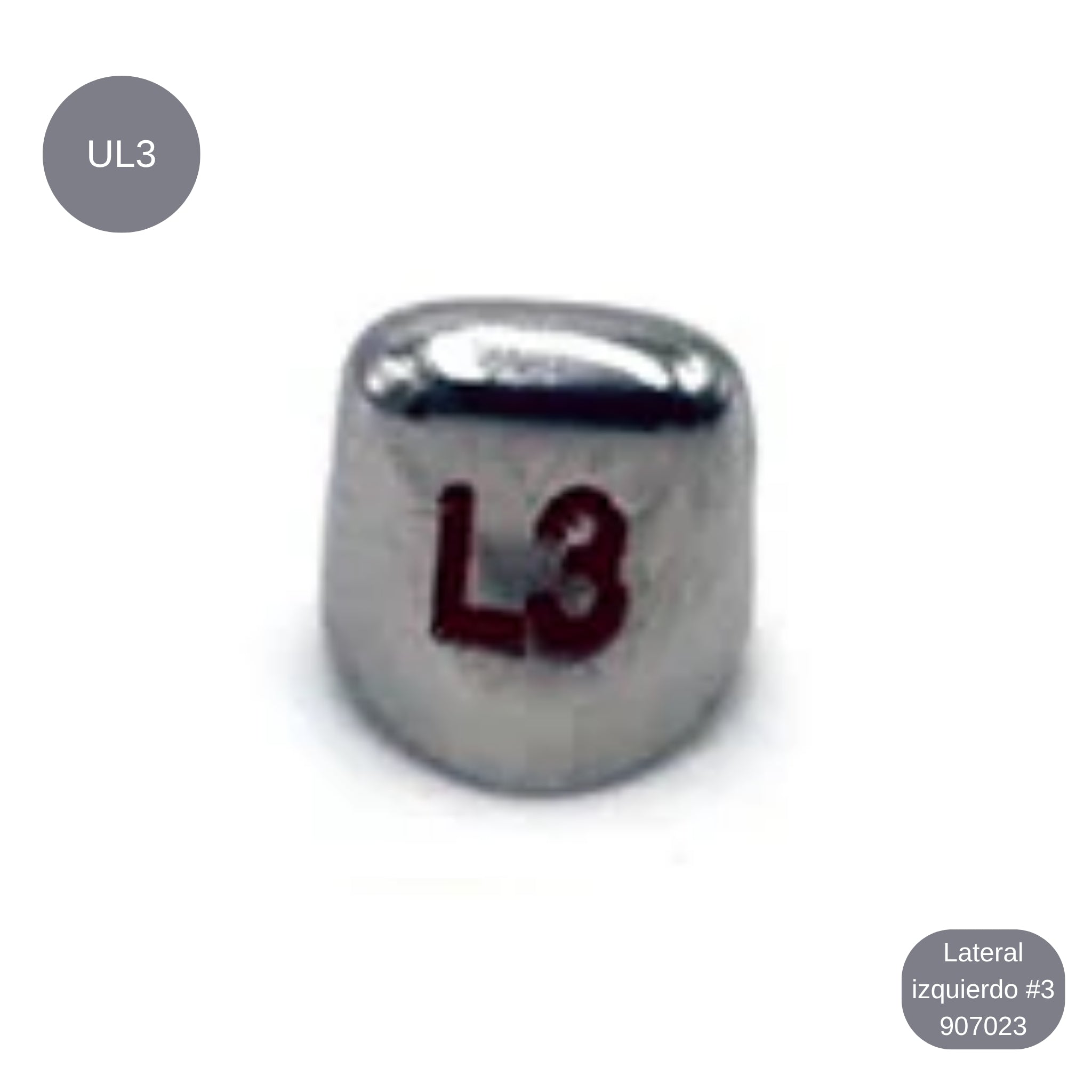 Corona de acero 3M infantiles