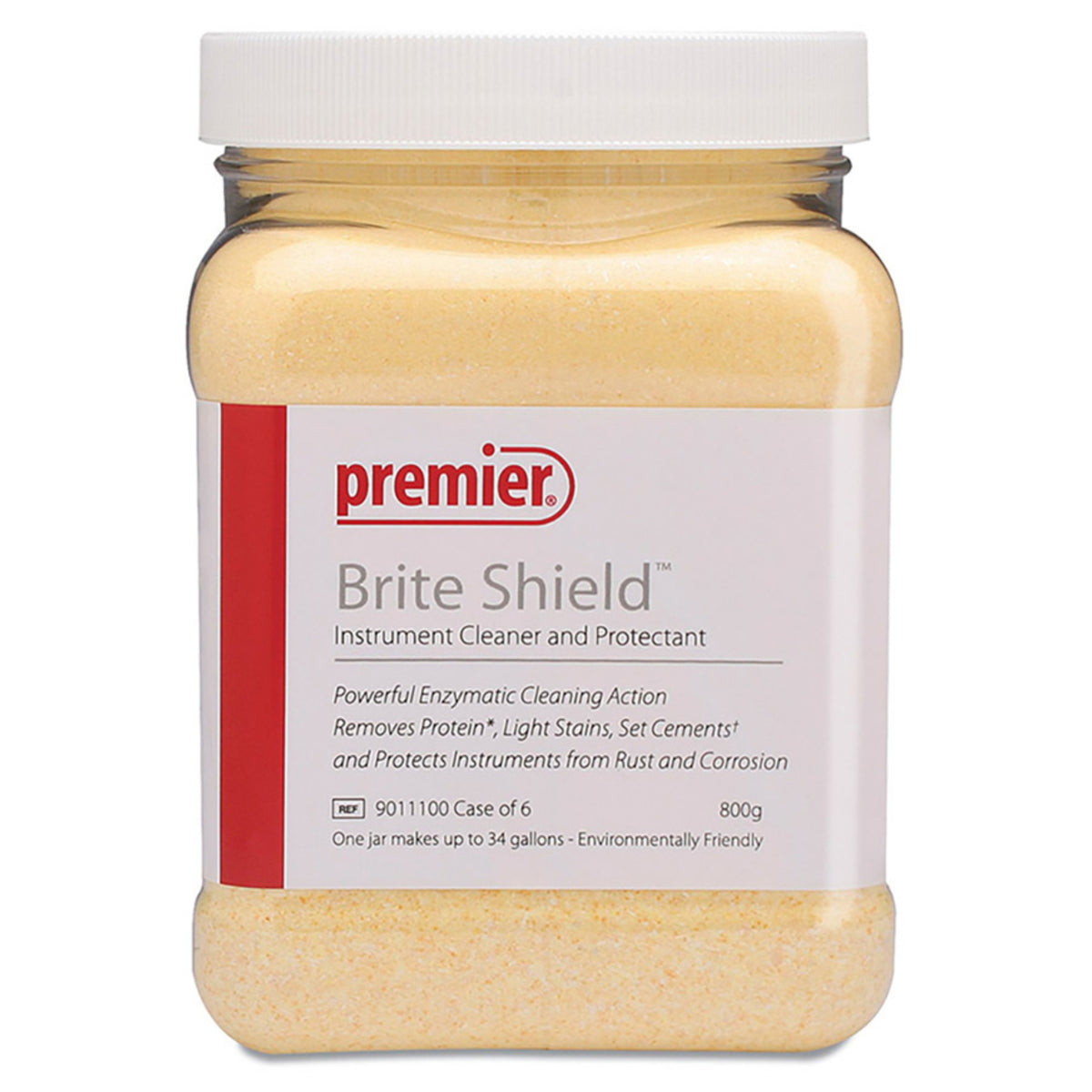 Brite shield - detergente para limpieza de instrumental bote de 800 gr