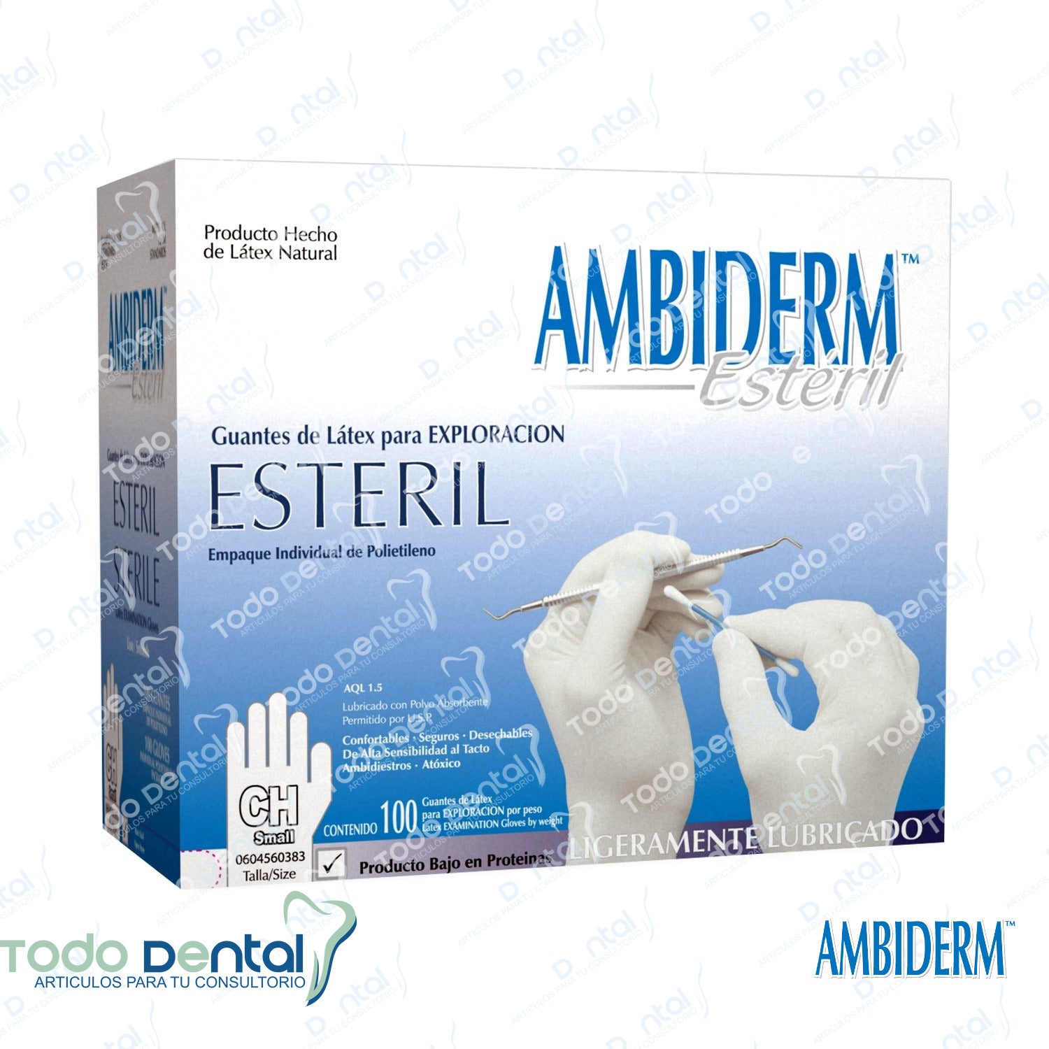 Guante esteril ambiderm