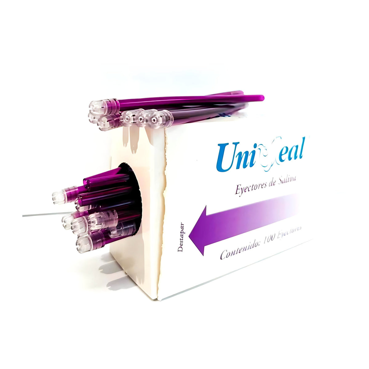 Eyector de saliva Uniseal c/100