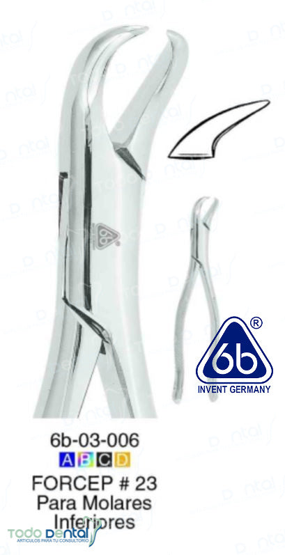 Forcep adulto 23