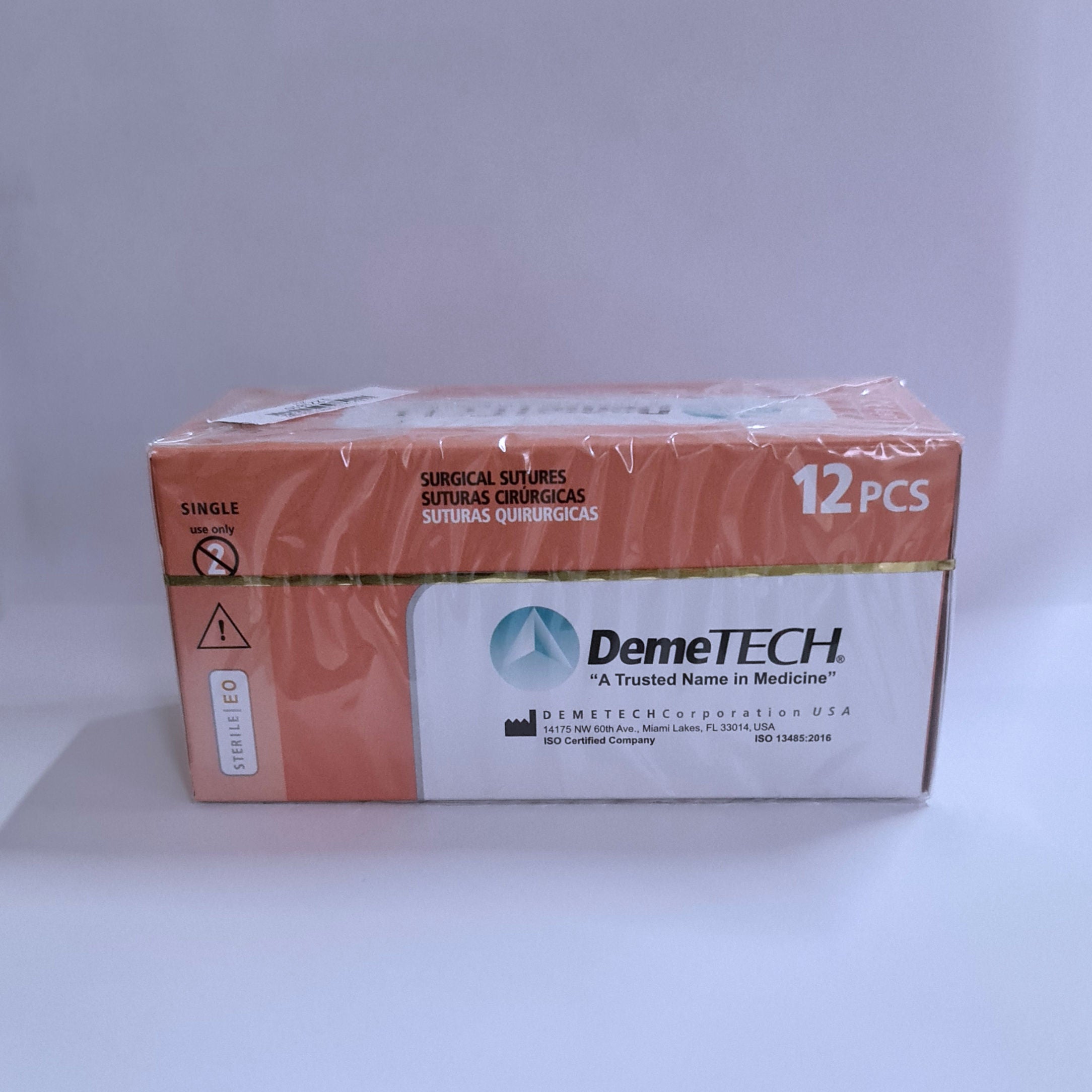 Sutura catgut crómico