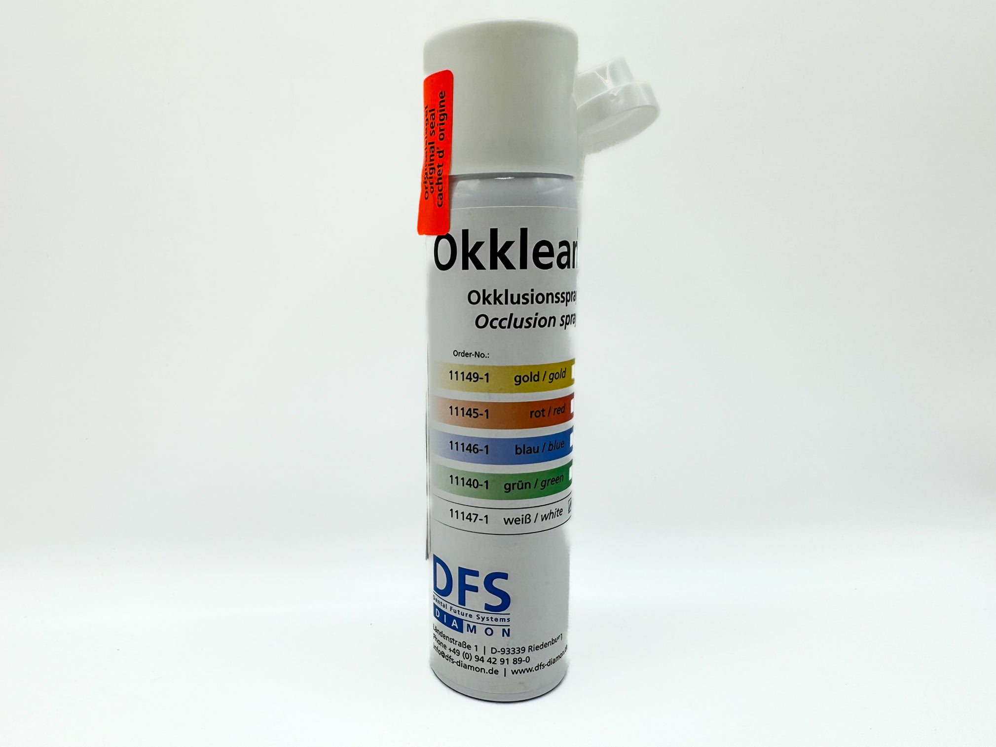 Okklean spray de oclusion blanco no inflamable 75 ml p132 l