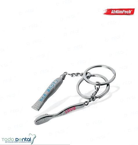 Llavero pasta y cepillo