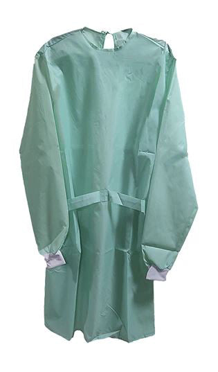 Bata quirurgica verde claro