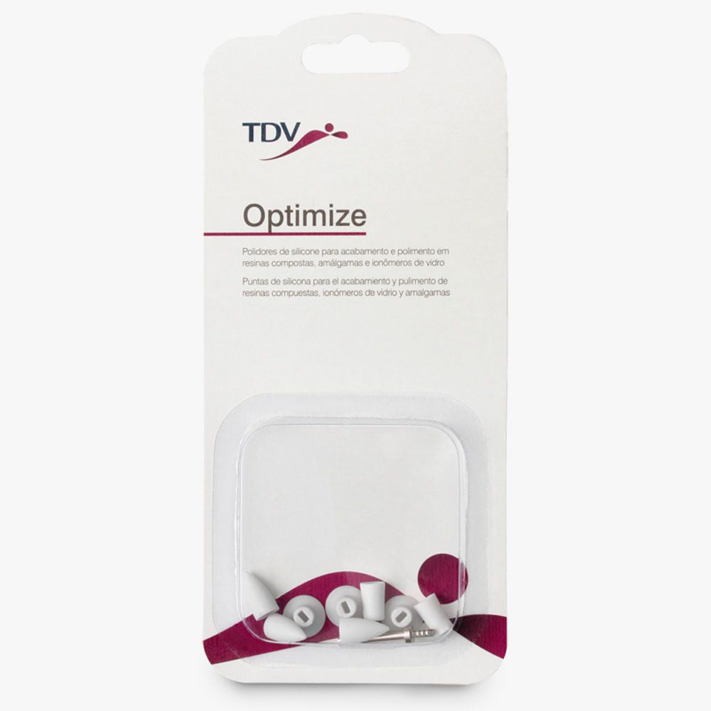Optimize puntas de silicona p/ pulir y terminacion de resinas kit 8pzas